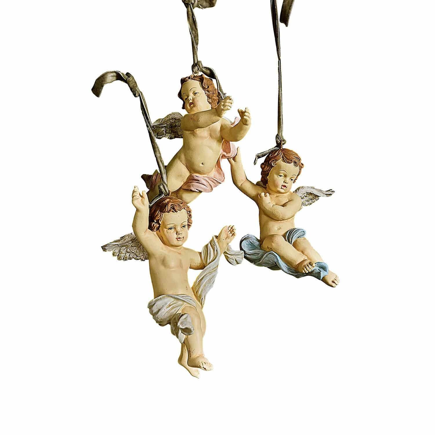 Mirabeau Weihnachtsfigur Anhänger 3er Set Jade günstig online kaufen