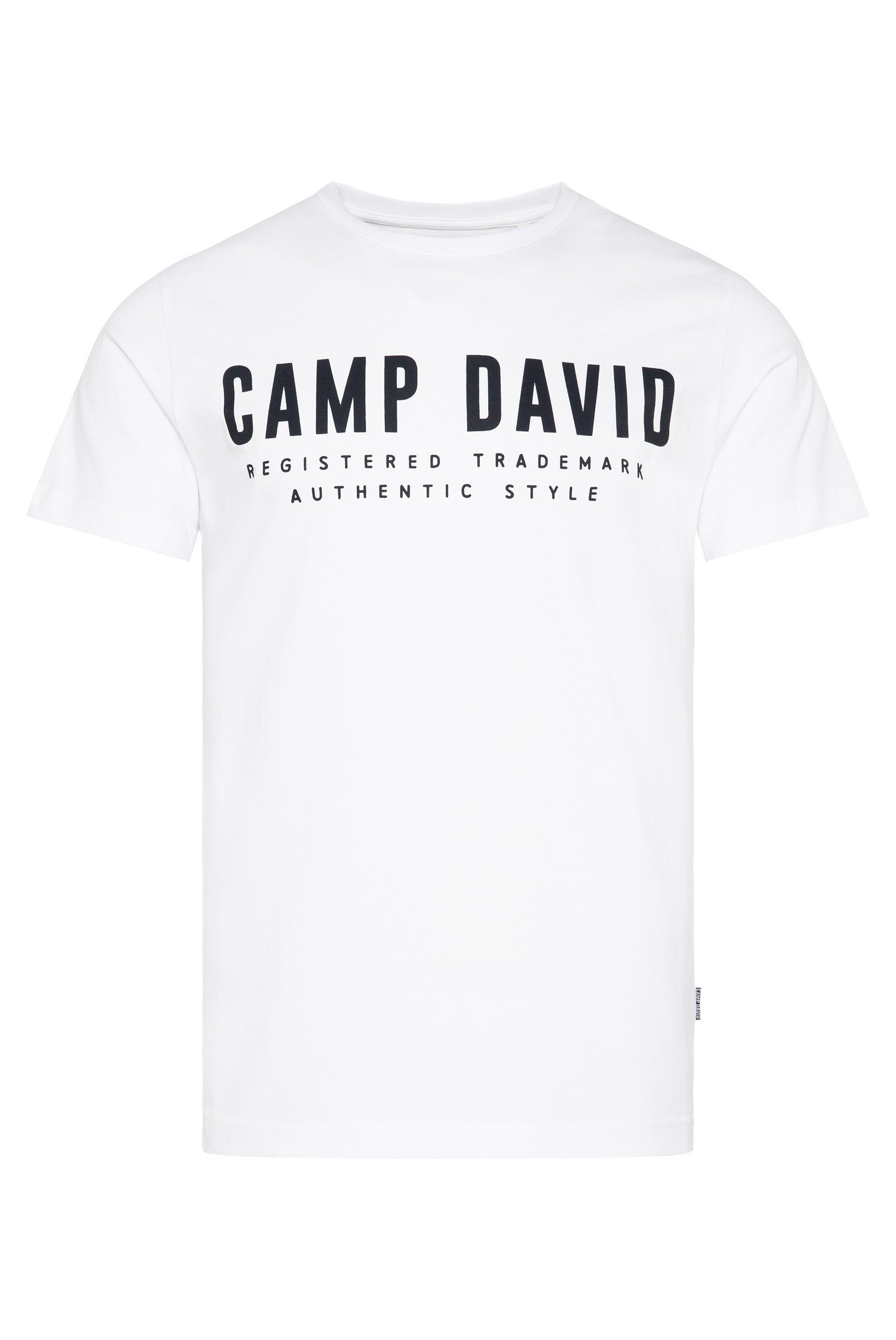 CAMP DAVID Rundhalsshirt, mit Baumwolle günstig online kaufen