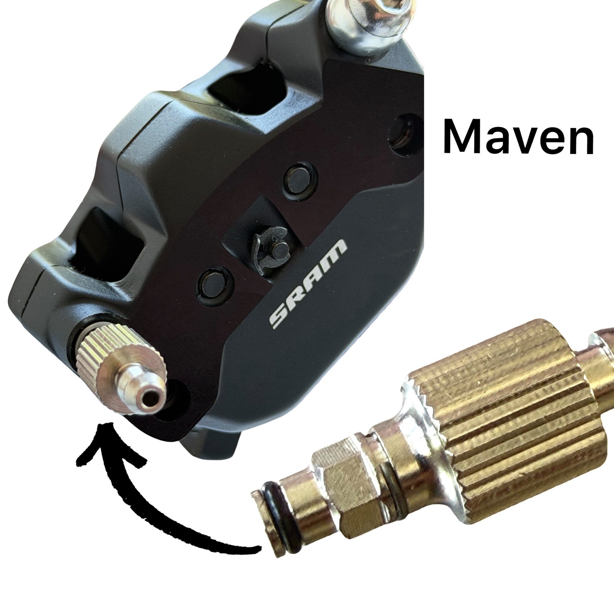 Fantic26 Felgenbremse Scheibenbremse Entlüftung Anschluss Service Tool Sram Maven Edge II