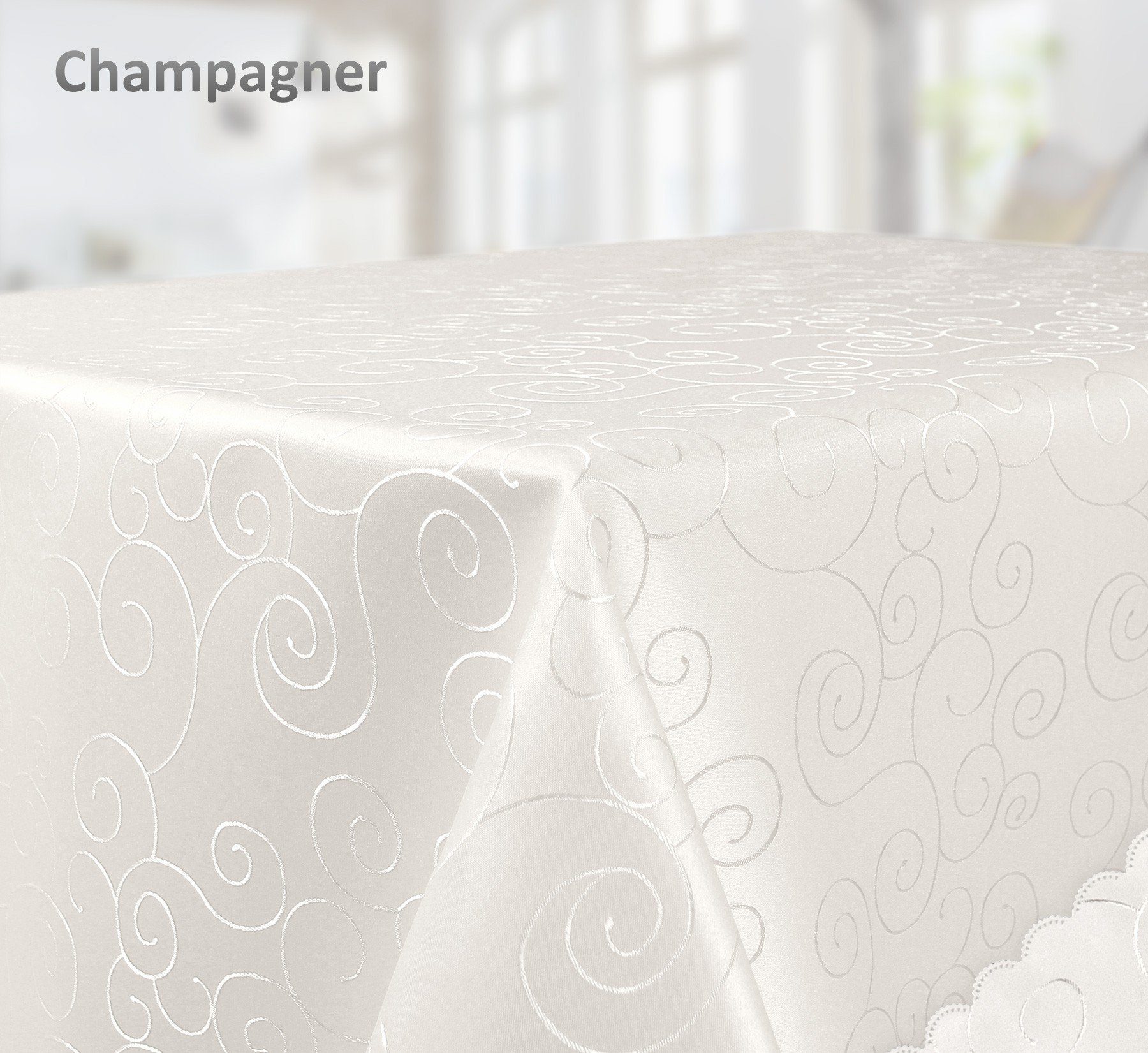 Beautex Tischdecke Tischdecke Ornamente, bügelfrei, fleckabweisend, pflegel günstig online kaufen