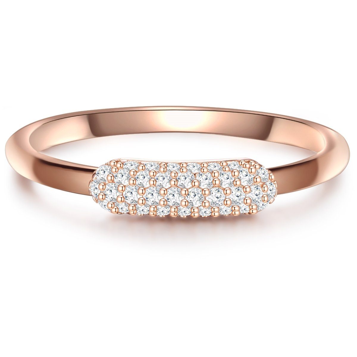 Glanzstücke München Silberring roségold, aus Sterling günstig online kaufen