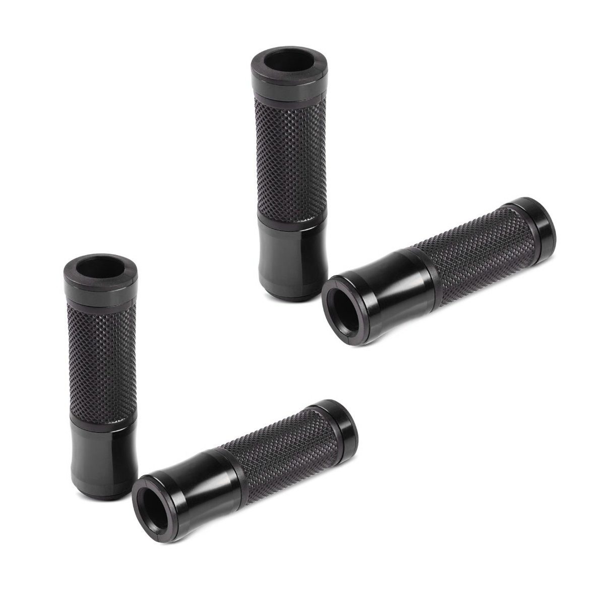 Halter 2x Lenkergriffe # LG24 Motorrad Griffe passend für 22mm Lenker Spar-Se