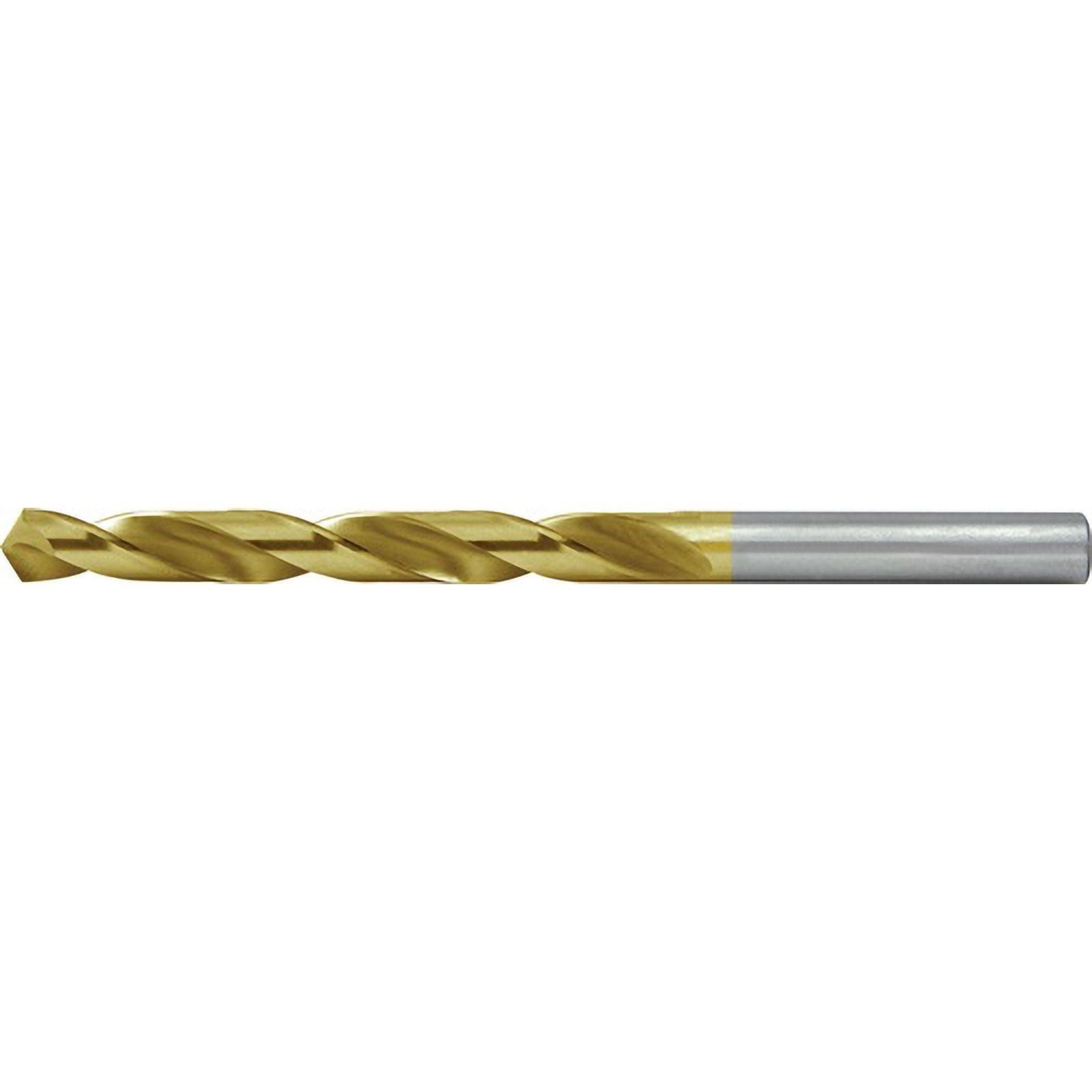 Ruko Bohrer- und Bitset RUKO 10x Spiralbohrer DIN 338 Typ N HSS-G TiN Ø 6,5 mm - 250065T