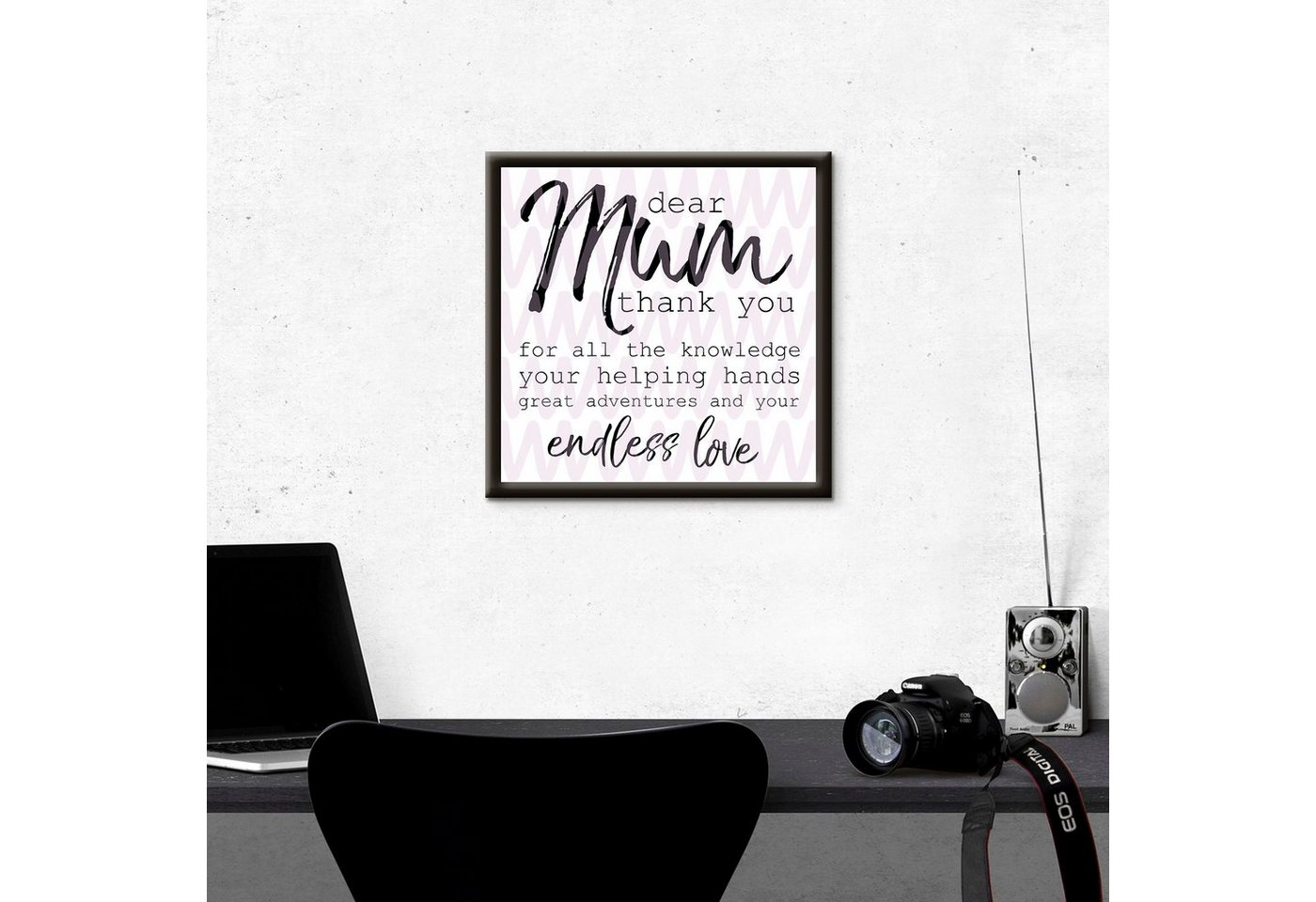 Artland Wandbild »Liebe Mama«, Sprüche & Texte (1 Stück)-HomeTrends