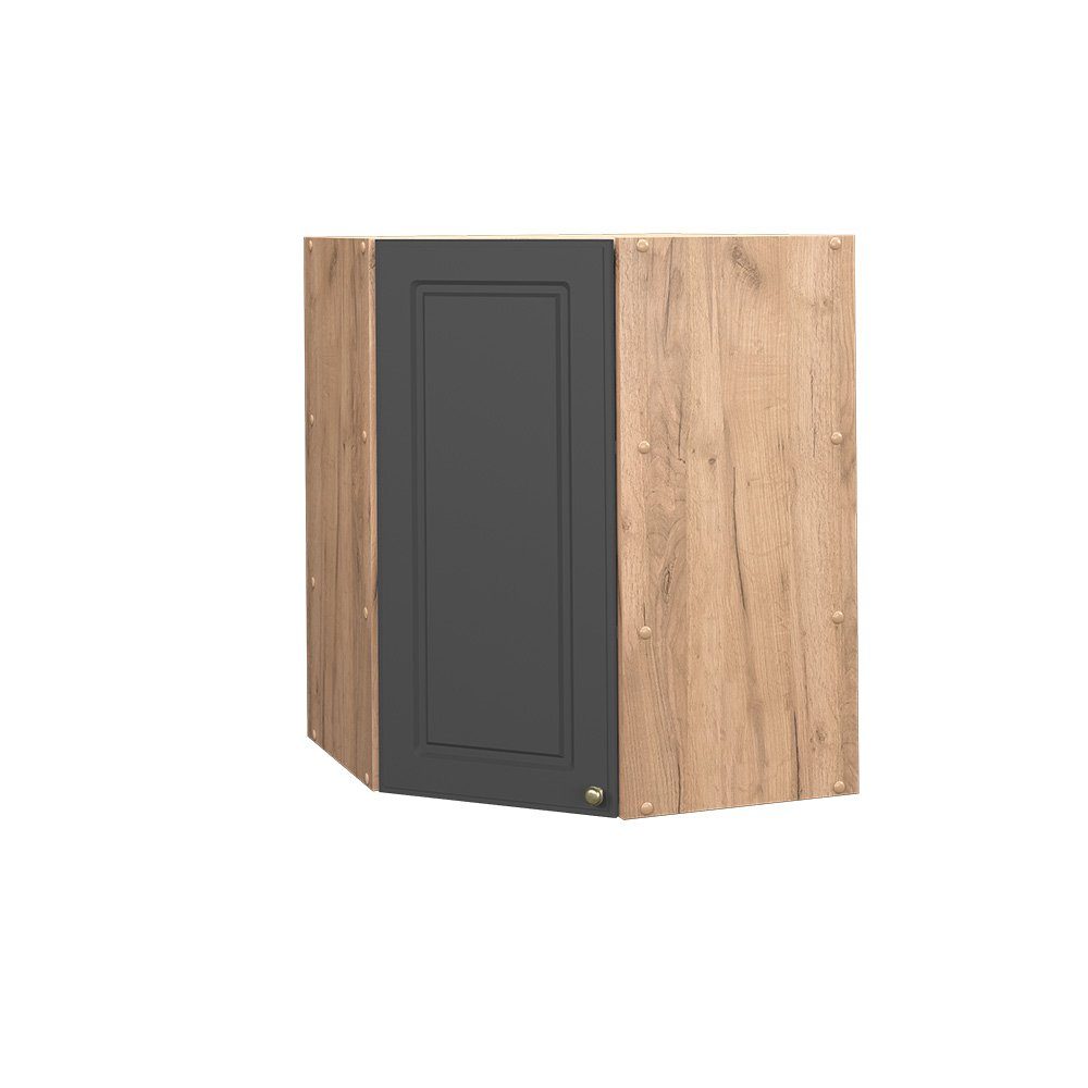 Vicco Eckhängeschrank Fame-Line, Anthrazit-Gold/Goldkraft Eiche, 57 günstig online kaufen