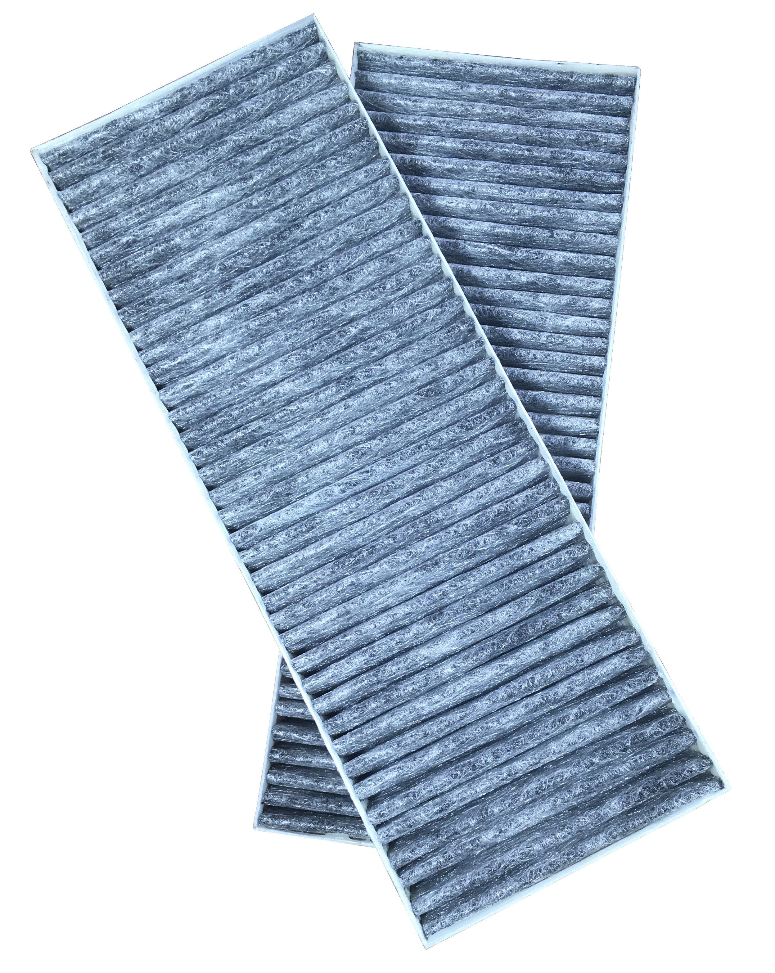 Comedes Filter-Set einsetzbar statt Bora Aktivkohlefilterset BAKFS und BAKFS-002, Zubehör für Bora Basic Kochfeld BHU, BFIU und BIU