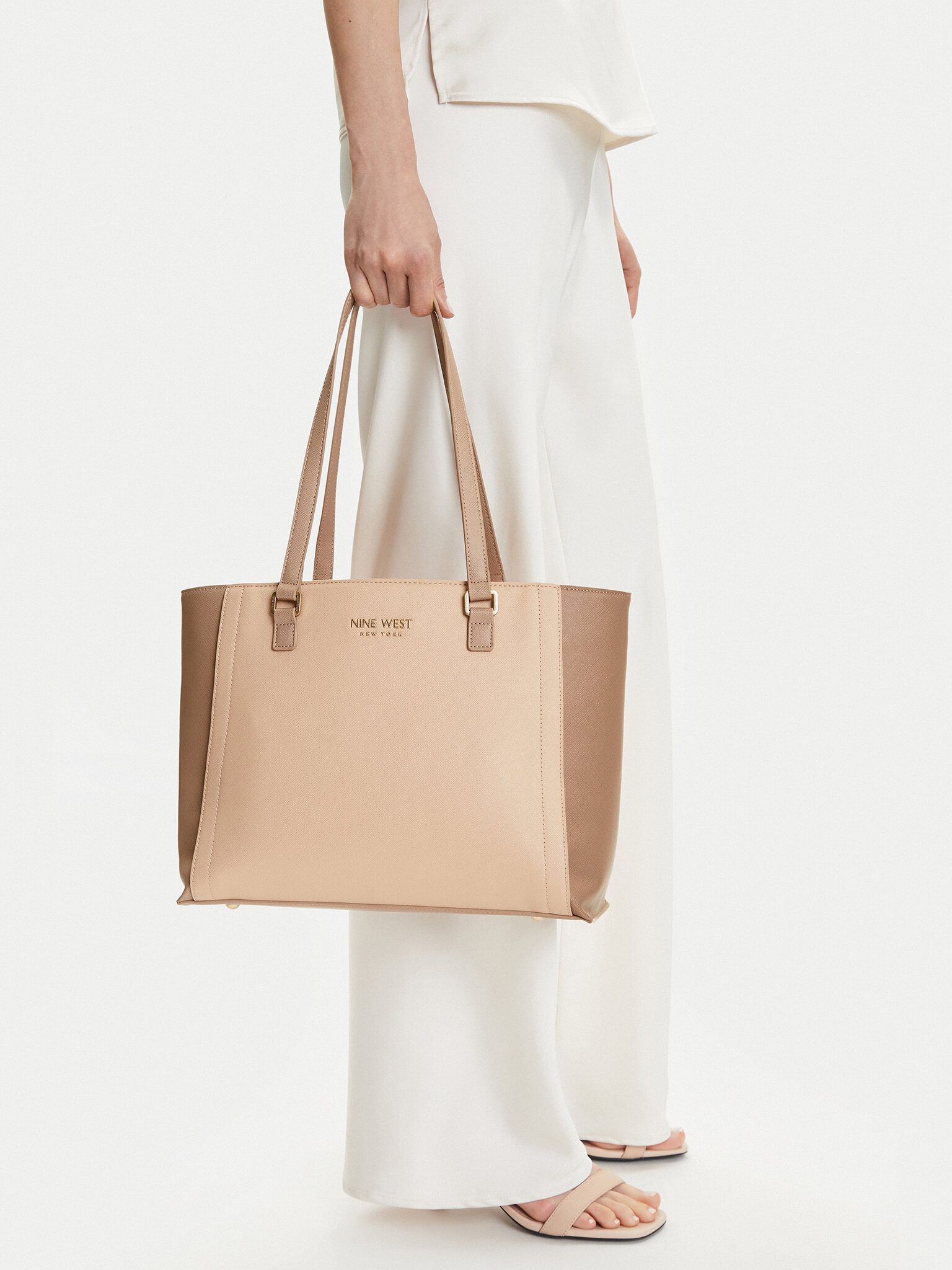 Handtasche Nine West Damenhandtasche Beige LX9844