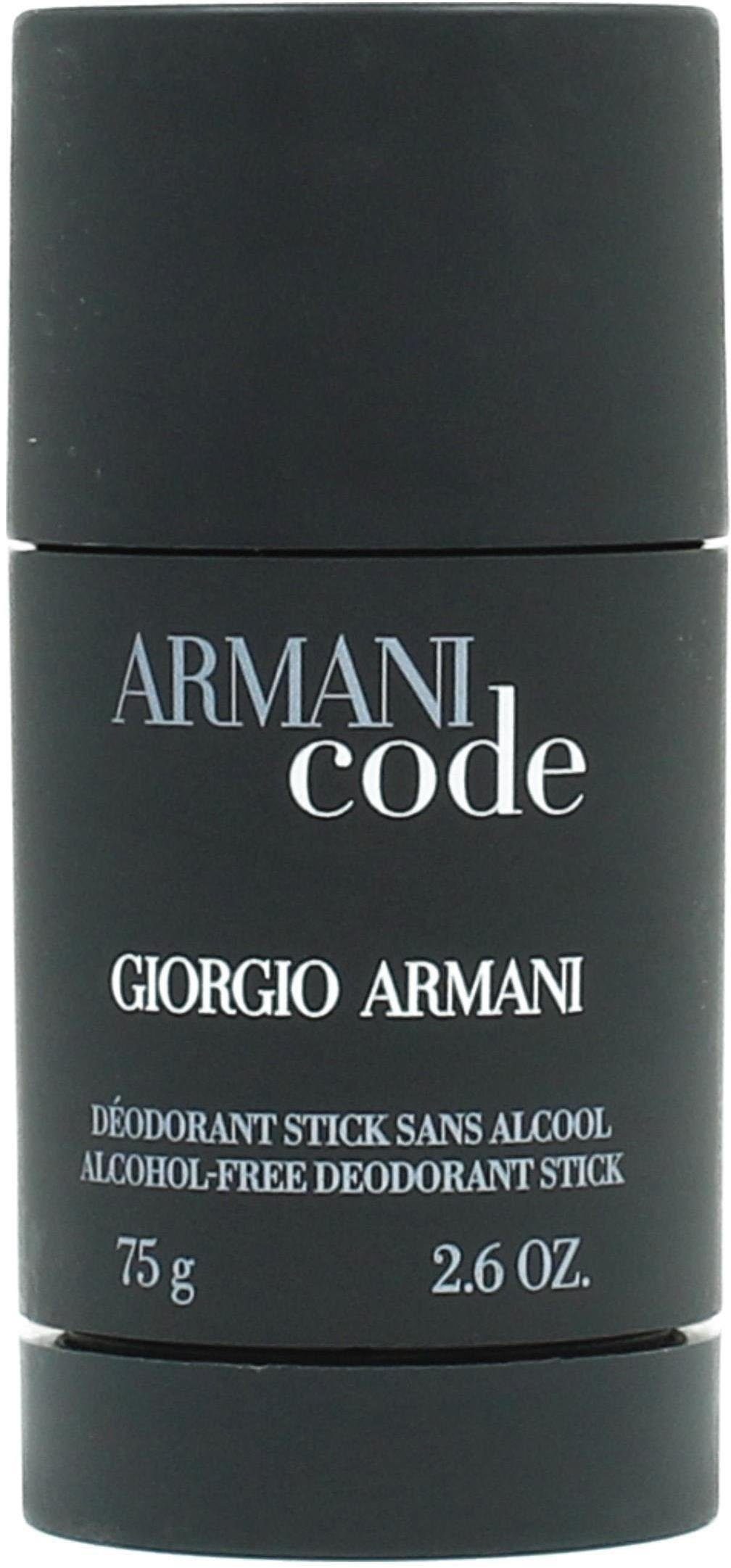 Giorgio Armani Deo-Stift CODE POUR HOMME, Würziger Herrenduft mit Bergamotte, Lemon, Sternanis und Leder.