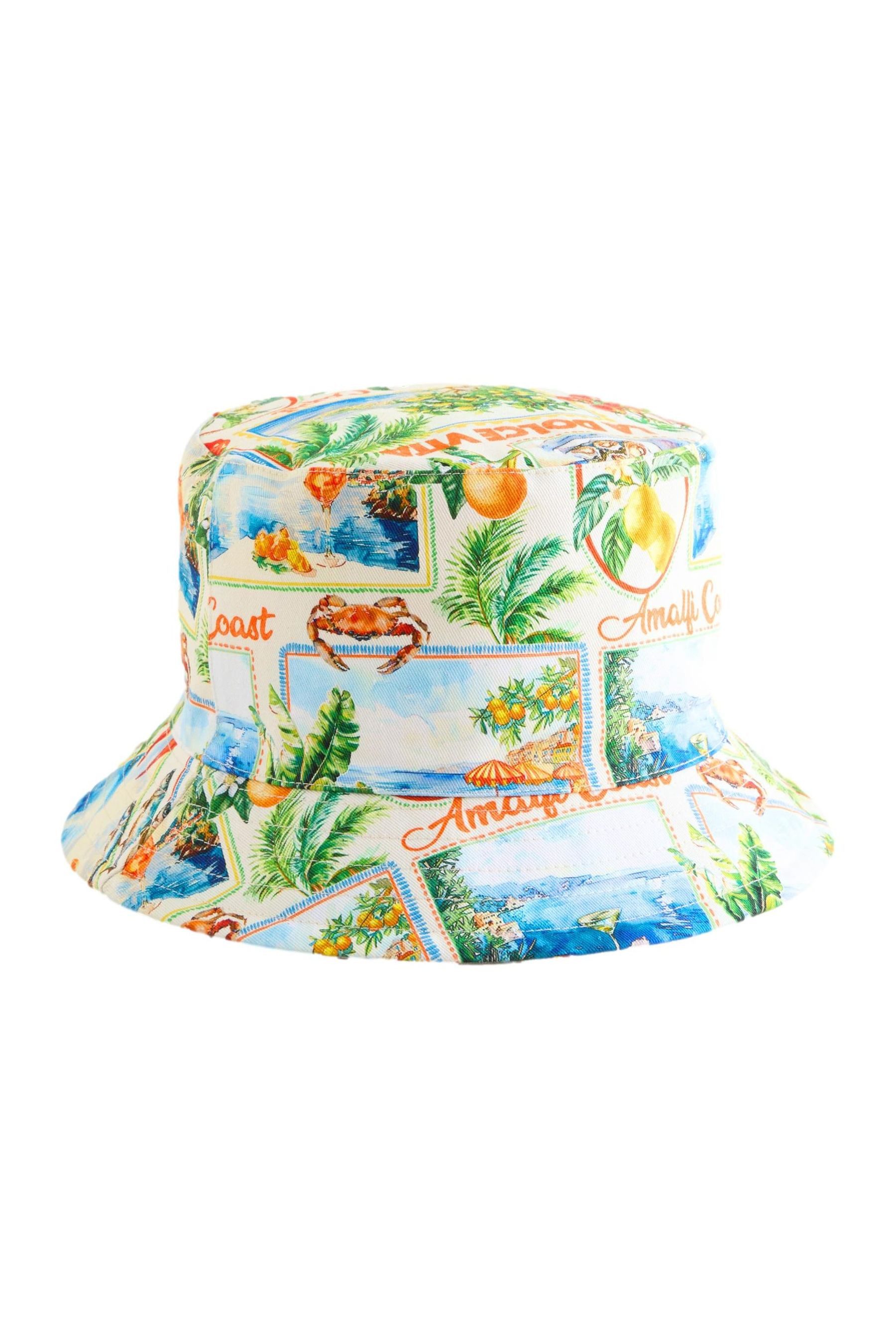 Next Fischerhut Wende-Fischerhut aus 100 % Baumwolle (1-St) günstig online kaufen