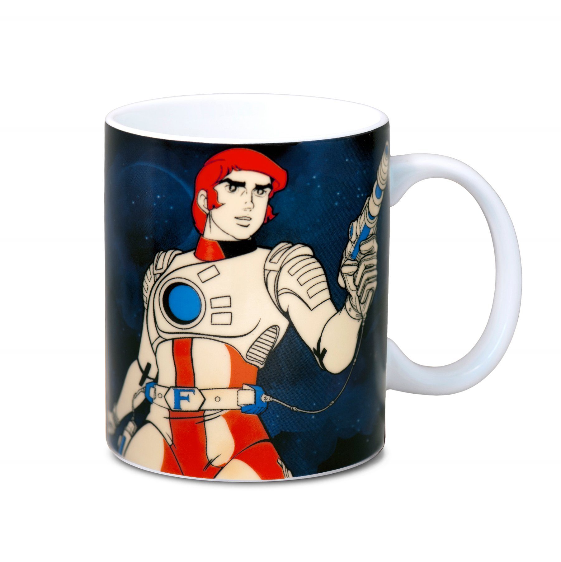 Image of LOGOSHIRT Tasse mit tollem Helden-Print »Captain Future Science«
