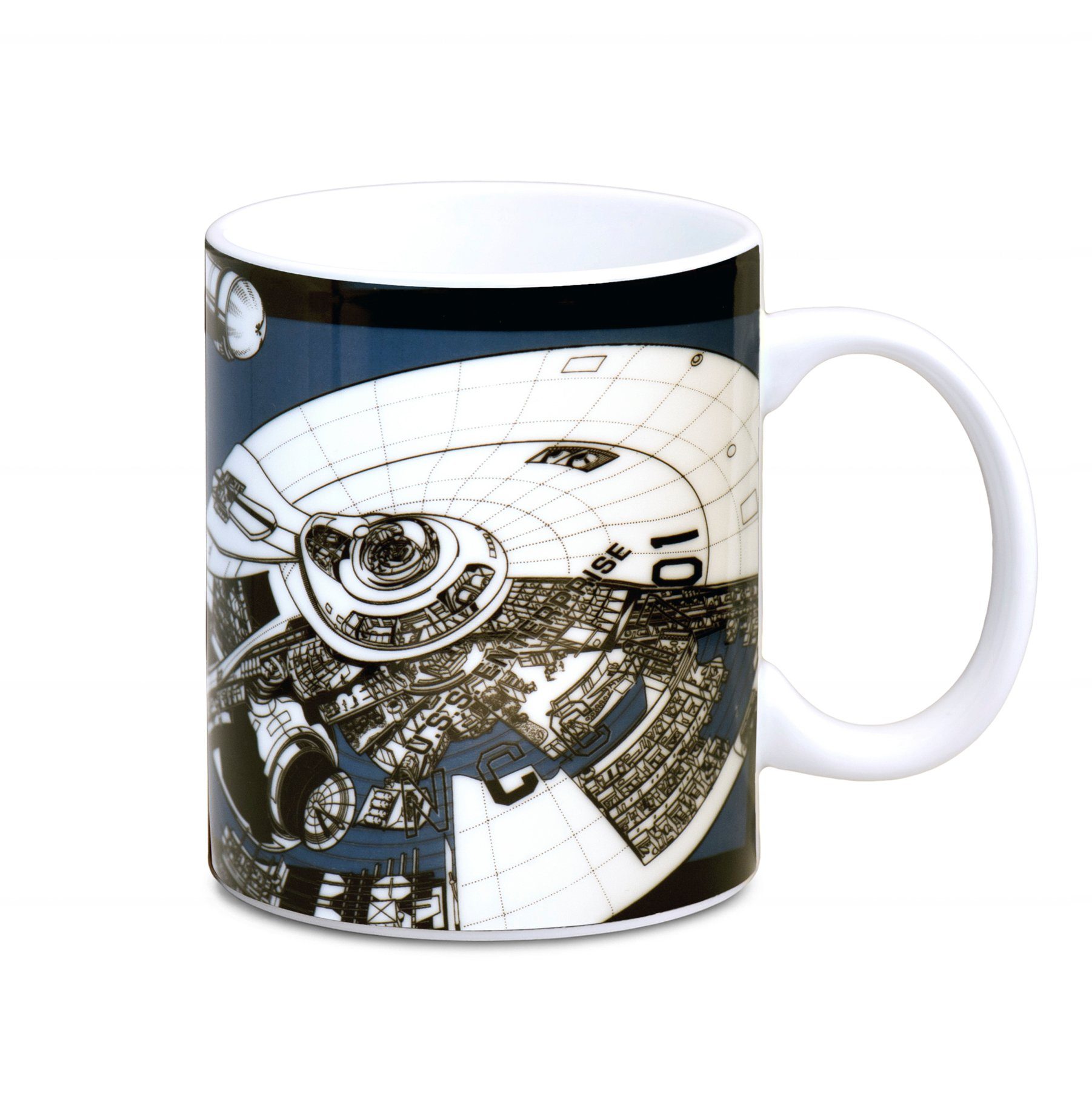 Image of LOGOSHIRT Tasse mit tollem Serien-Print »Star Trek - USS Enterprise«
