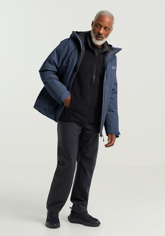Jack Wolfskin Daunenjacke ICECAPE 2L DOWN INS JKT M RDS