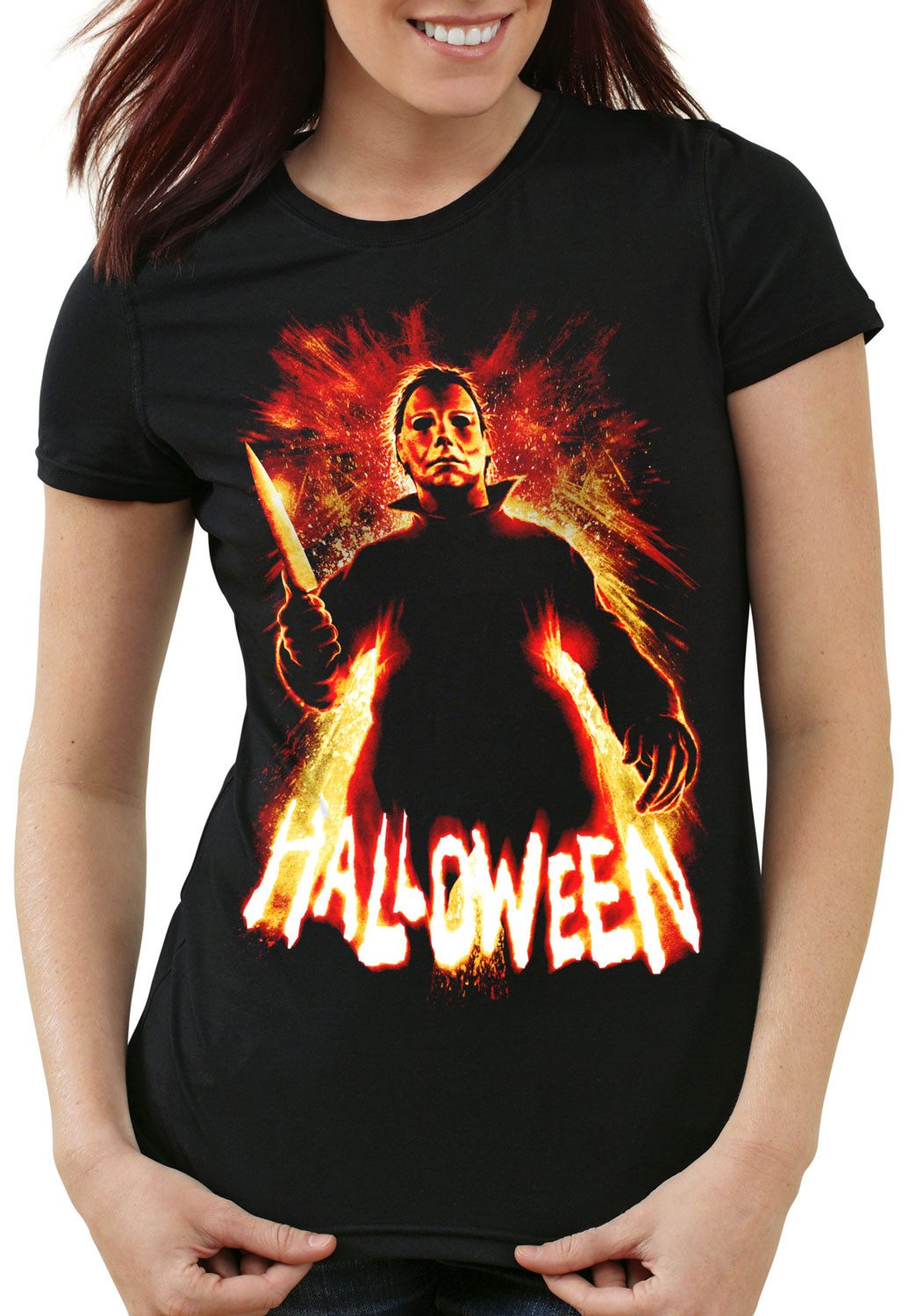 style3 T-Shirt Halloween michael horrorfilm myers freitag der 13 halloween günstig online kaufen