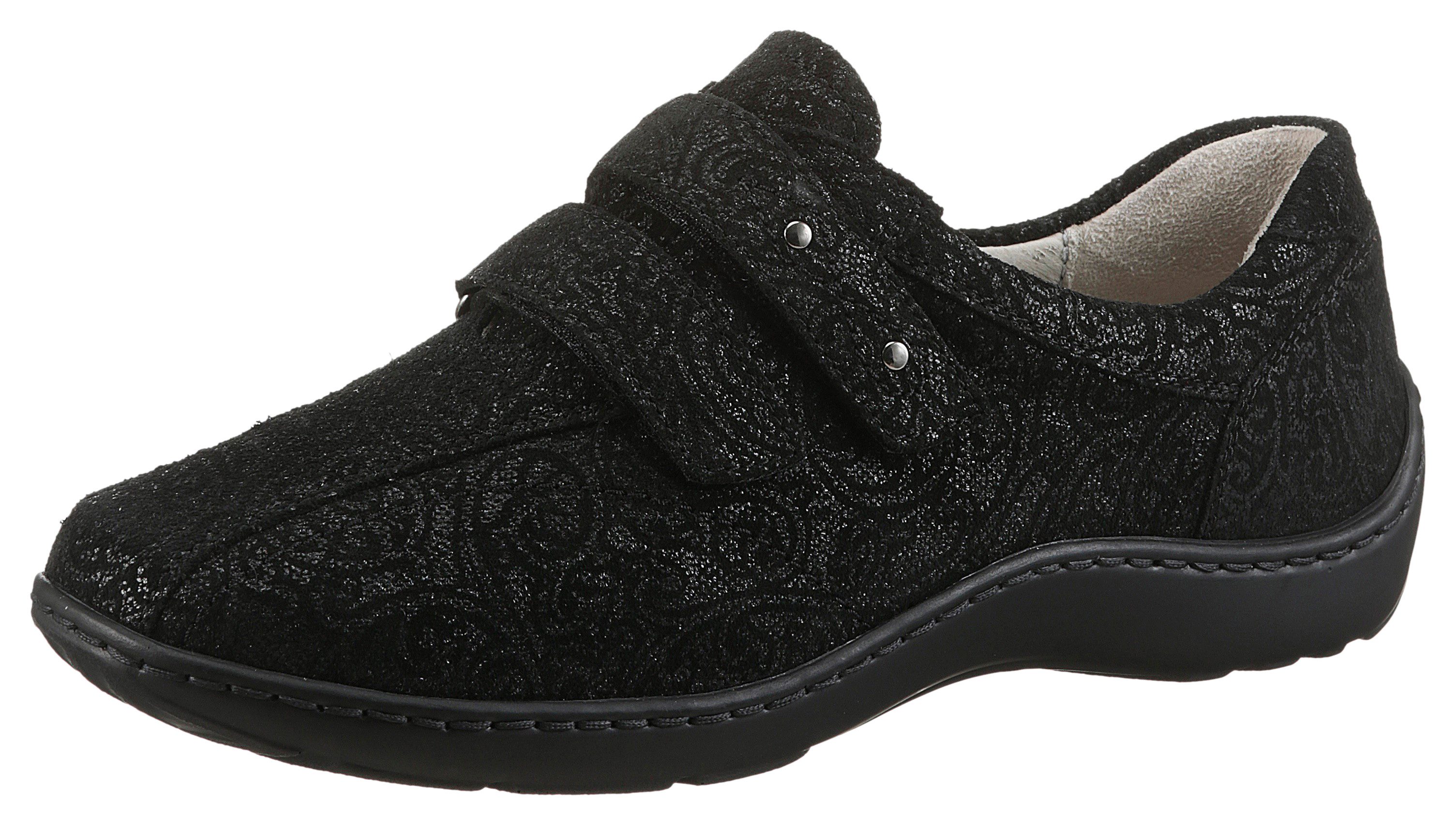 Waldläufer HENNI Klettschuh Halbschuh, Bequemschuh in Komfortweite H (sehr weit)