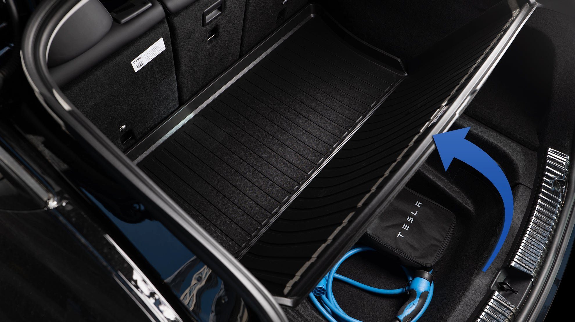 Kofferraum vorne) Gummimatten und Auto-Fußmatte Set für für, Tesla (hinten 2befair