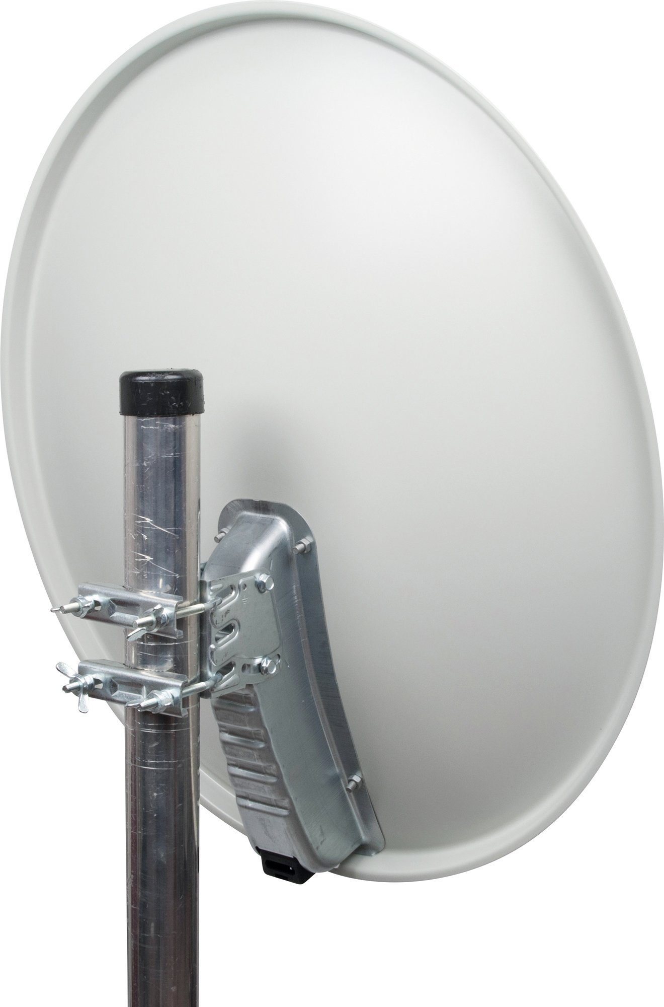 Schwaiger SPI621.0 Sat-Spiegel (57 cm, Aluminium, hellgrau)