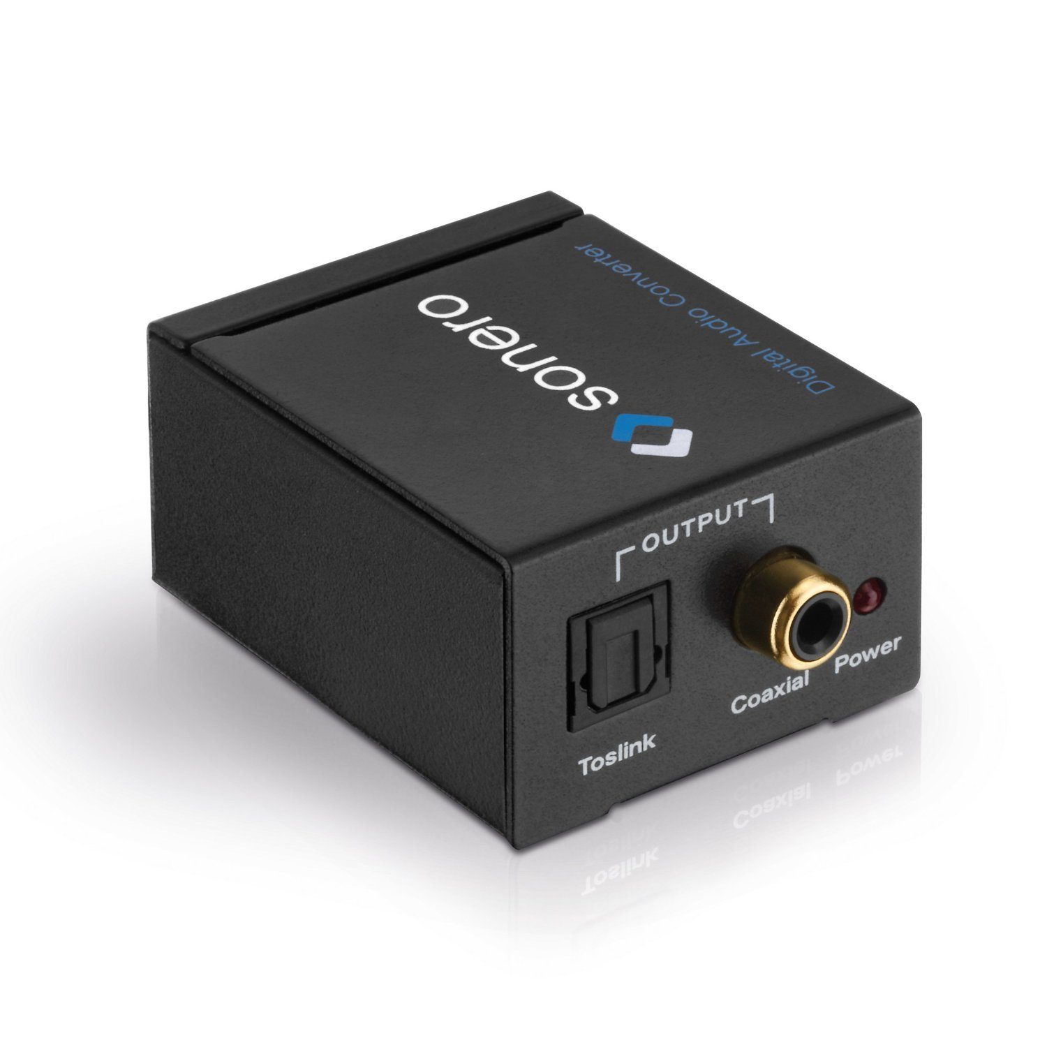 sonero Sonero AC000 - Audio A/D Konverter (2x Cinch Stereo Audio (L/R) auf Audio-Adapter