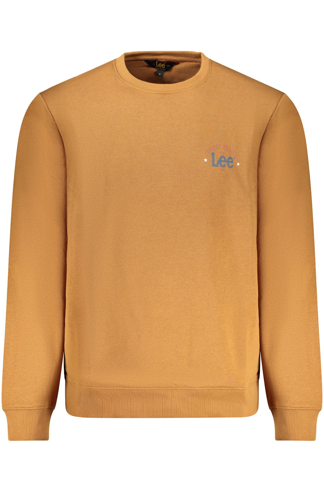 Lee® Sweatshirt Herren Pullover Braun: Gefüttertes Langarmshirt