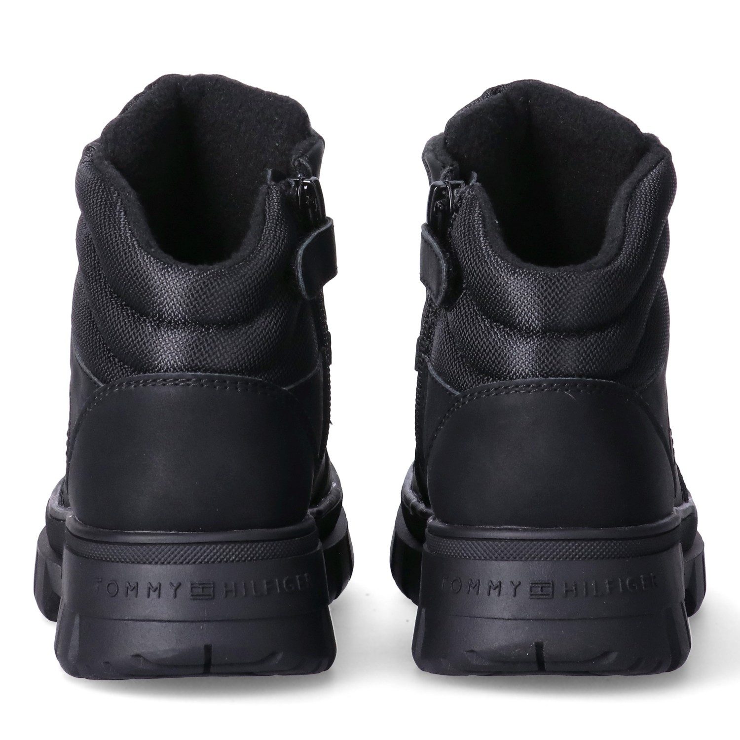 Tommy Hilfiger Schnürboots Herbstboots, Outdoorboots mit weich gepolstertem Schaftrand