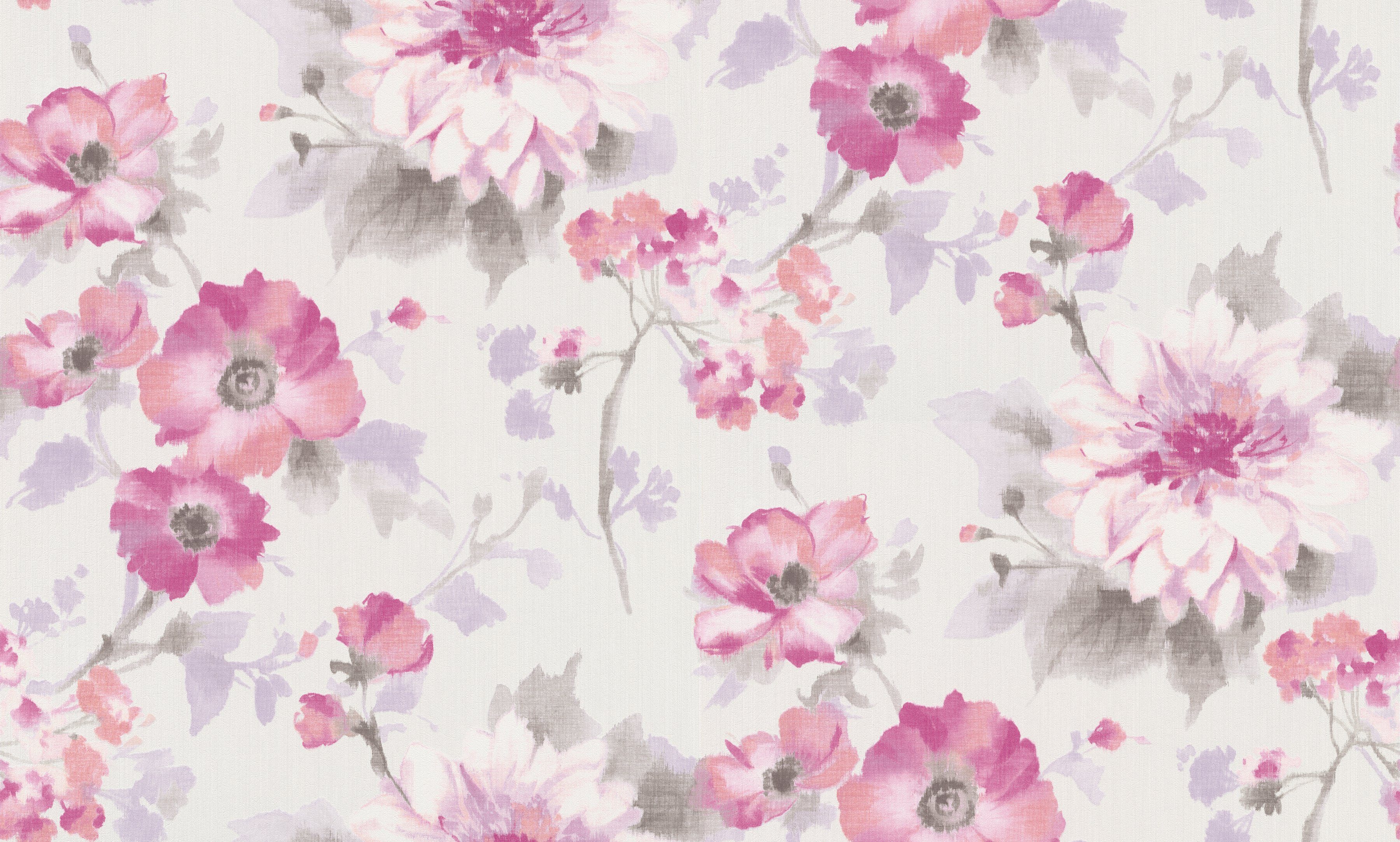 walls rosa Muster x Fashion Walls, floral, for Fashion 10,05 for Erismann 0,53m Vliestapete