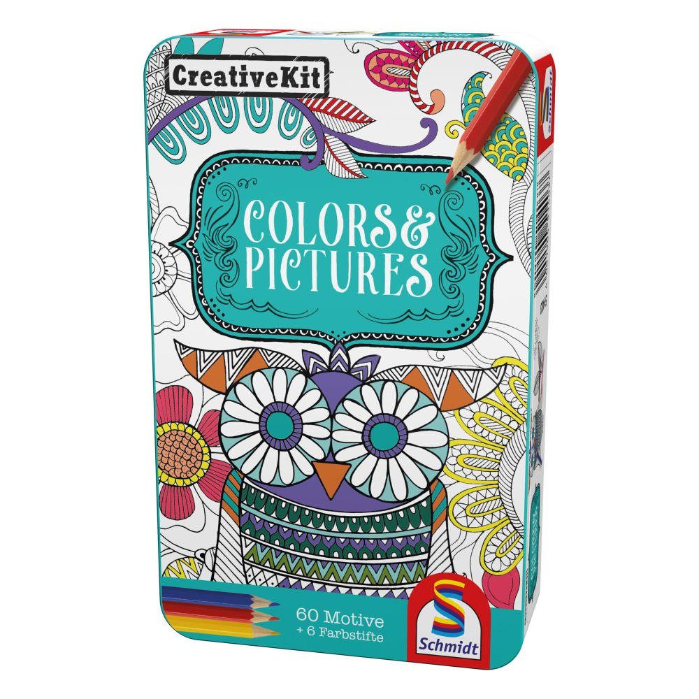 Schmidt Spiele Malvorlage Creative Kit Colors & Pictures