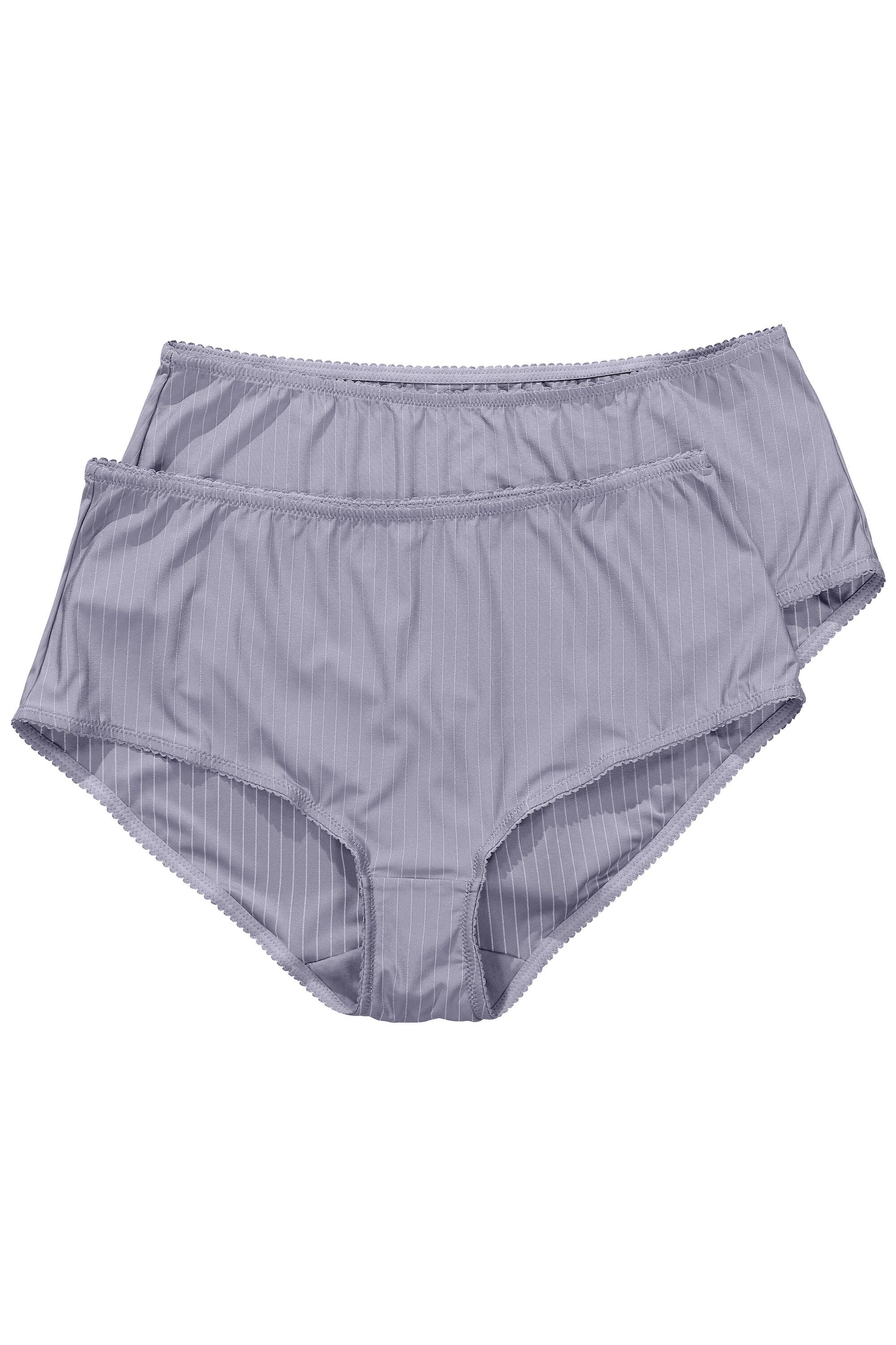 Midislip Midislips 2er-Pack Nadelstreifen