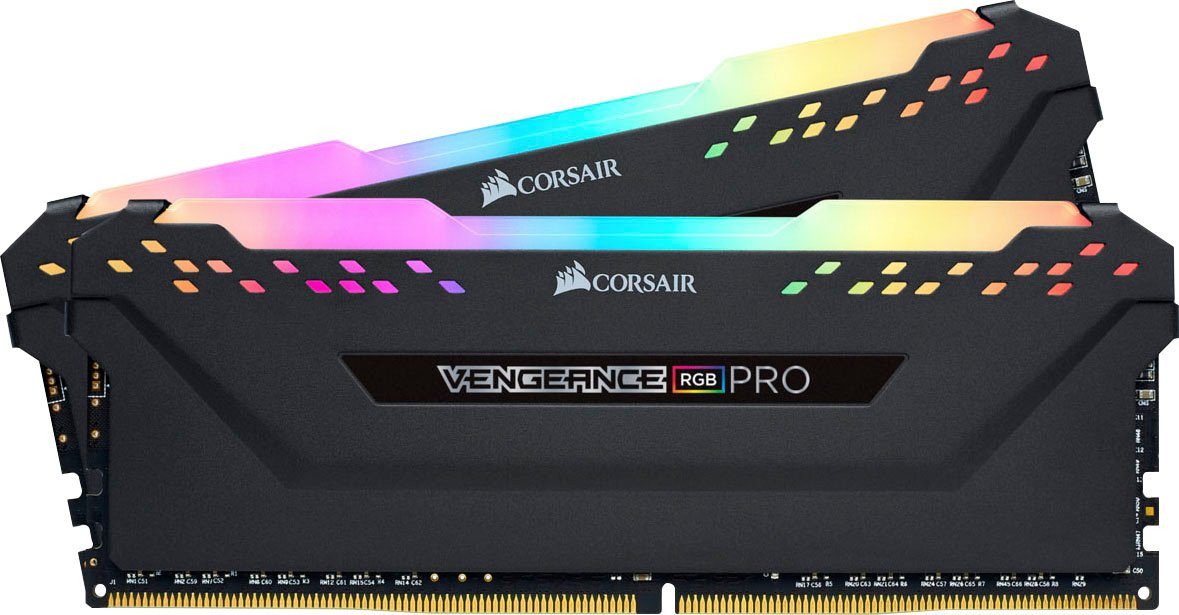 DDR4 16 PC-Arbeitsspeicher DRAM (2 GB 8 3.600 VENGEANCE® MHz RGB x GB) Corsair PRO C18