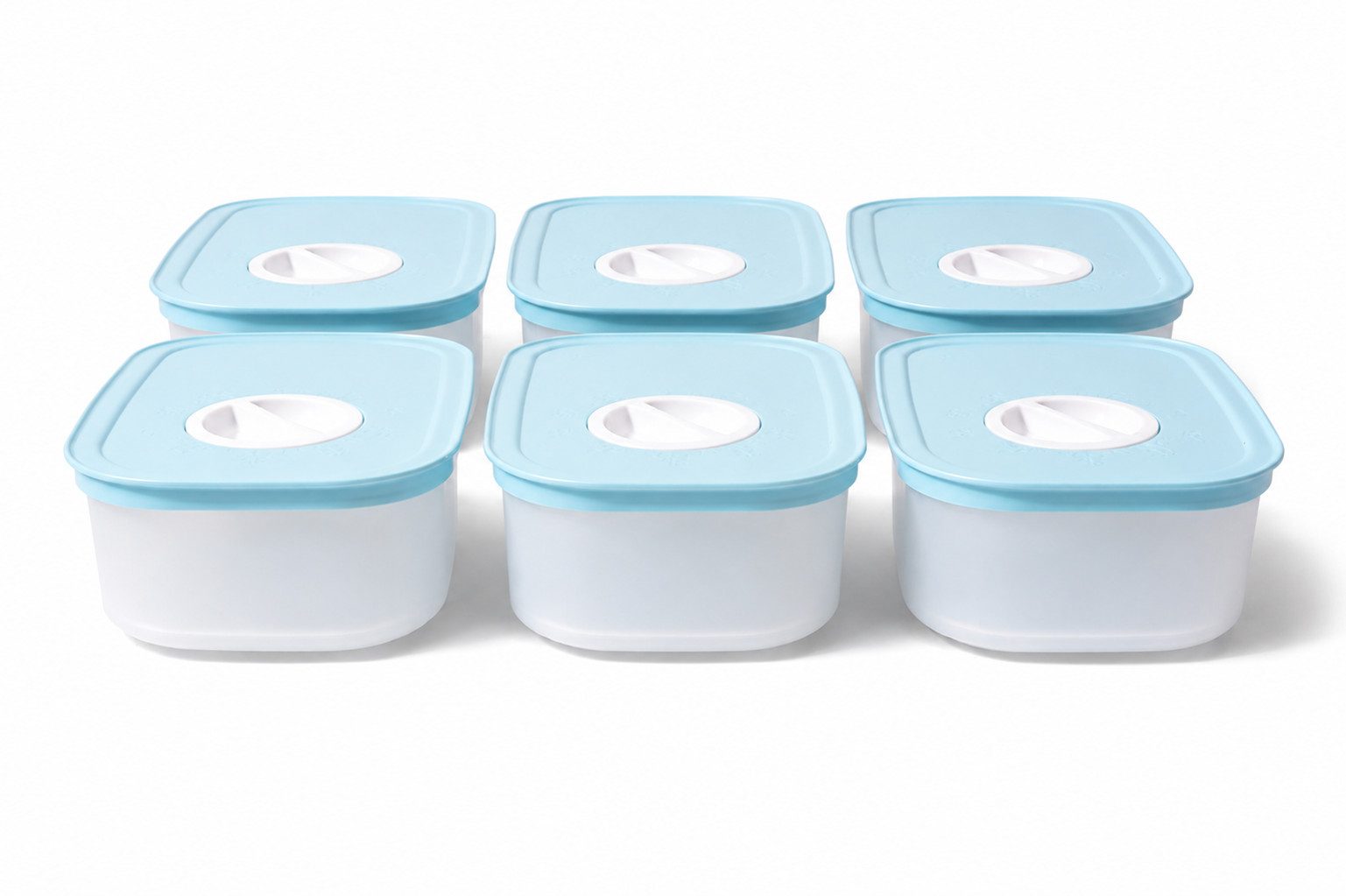 TUPPERWARE Vorratsdose Quadro 320 ml (6) Drehskala