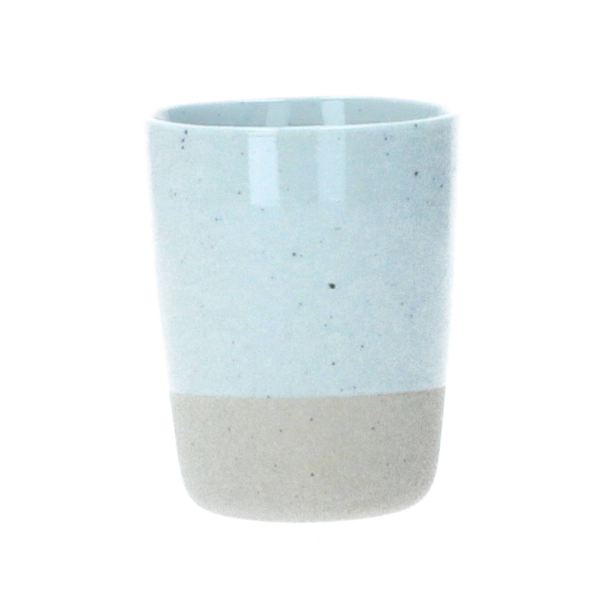 grau, ml Keramik Sablo Becher Henkelbecher Keramik blomus Kaffeetasse 250