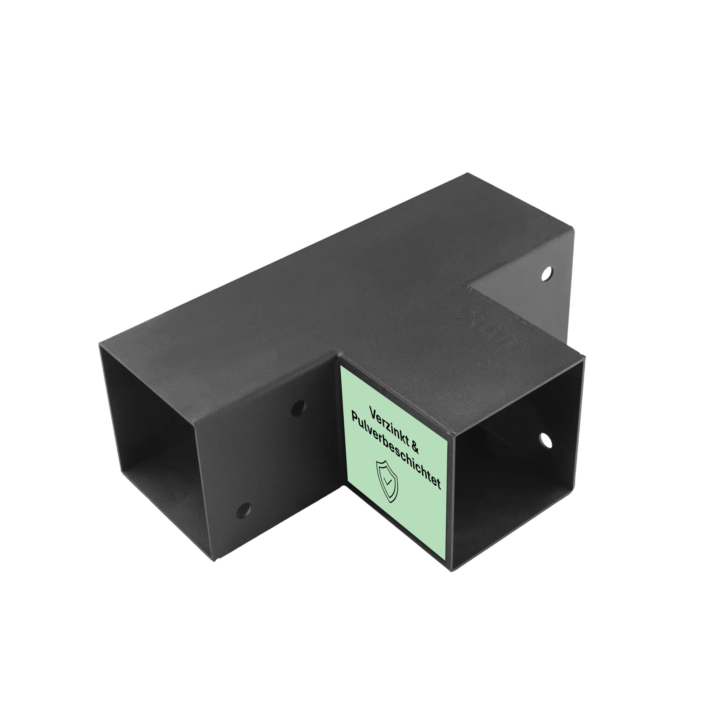 CLIP`N`SHADE Pfostenbeschlag Pfostenverbinder für 100x100 mm Eckverbinder Pfostenbeschlag