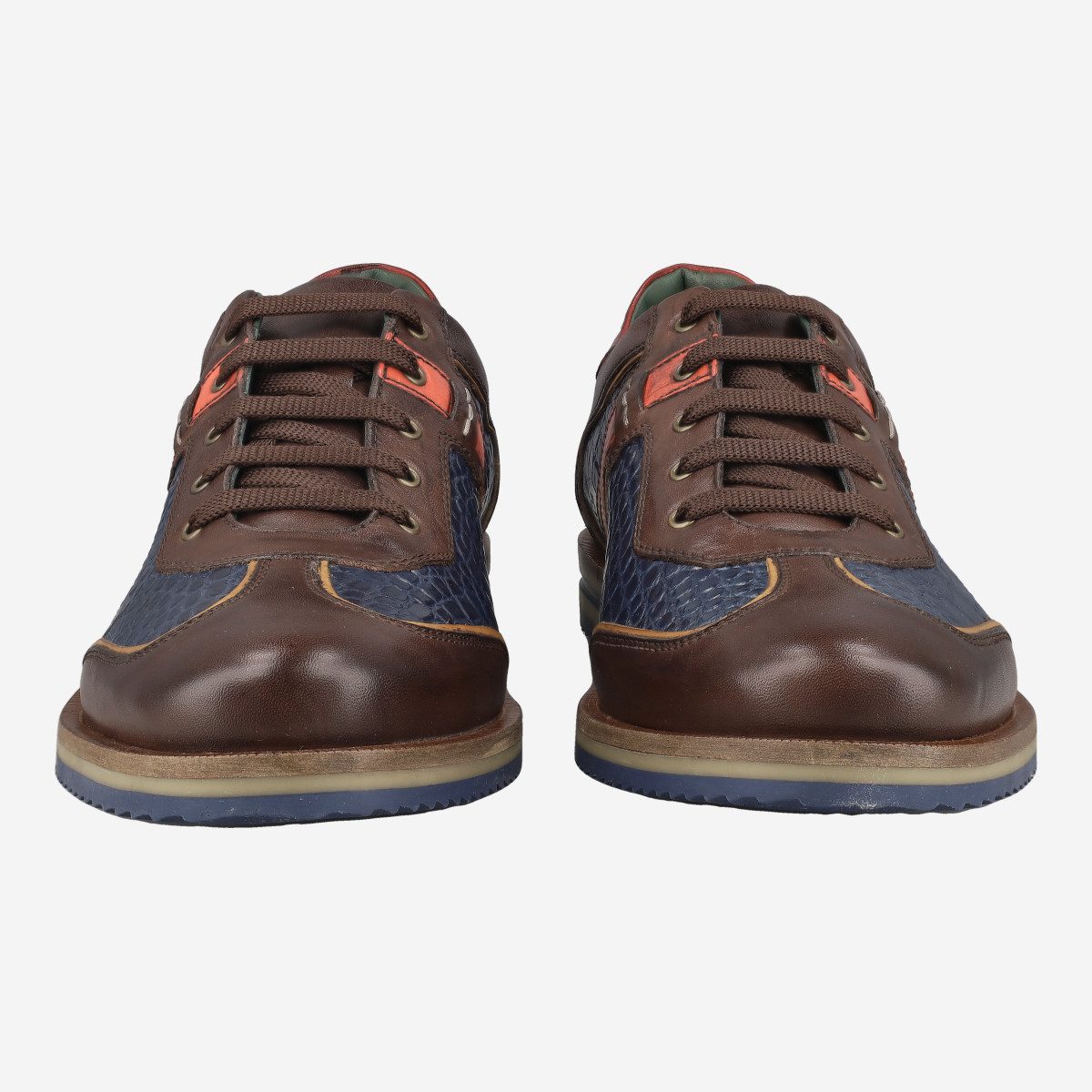 Galizio Torresi Galizio Torresi 312938 V70810, Schnürschuhe, Braun kombiniert, Herren Schnürschuh