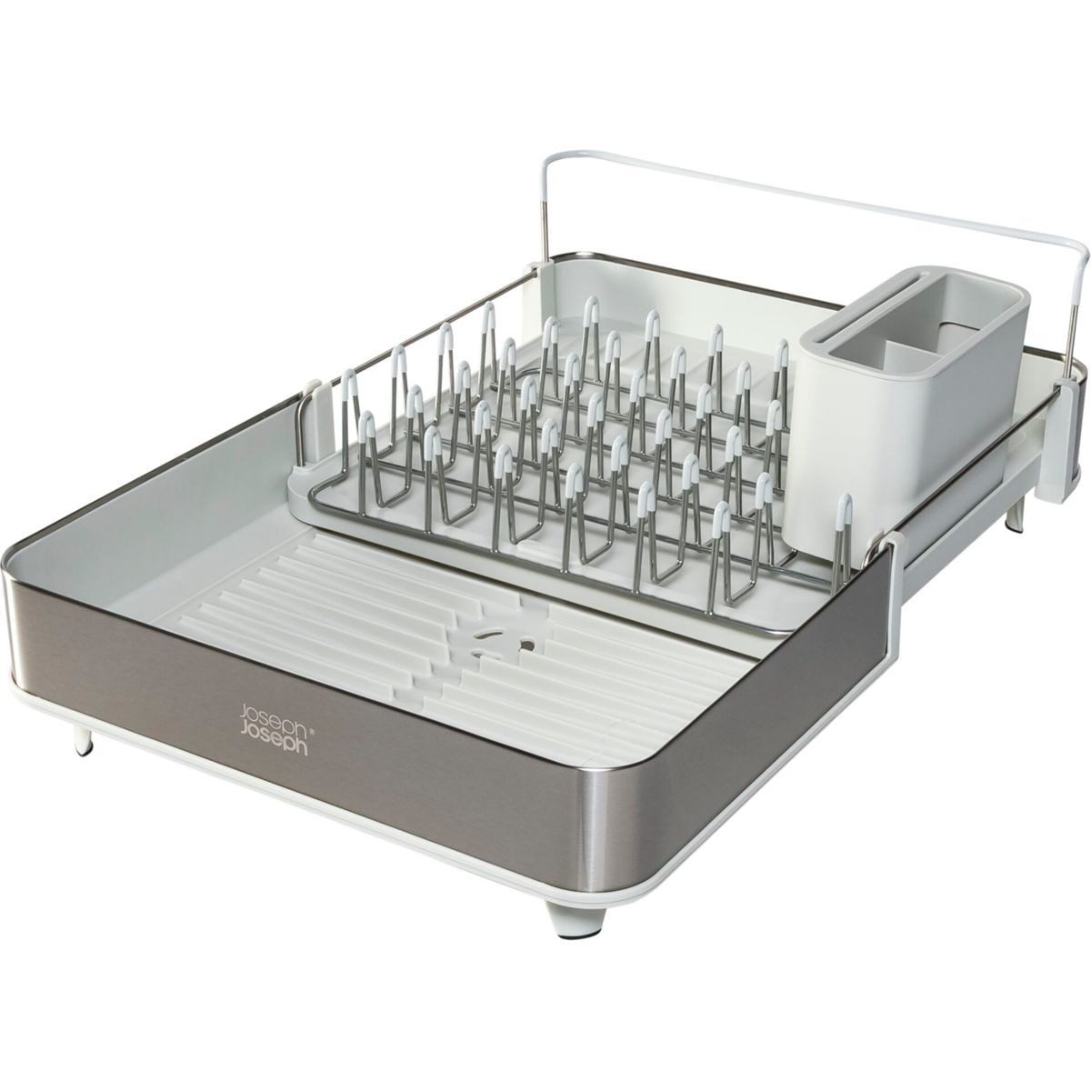 Joseph Joseph Küchenorganizer-Set Extend Stein ausziehbares Abtropfgestell
