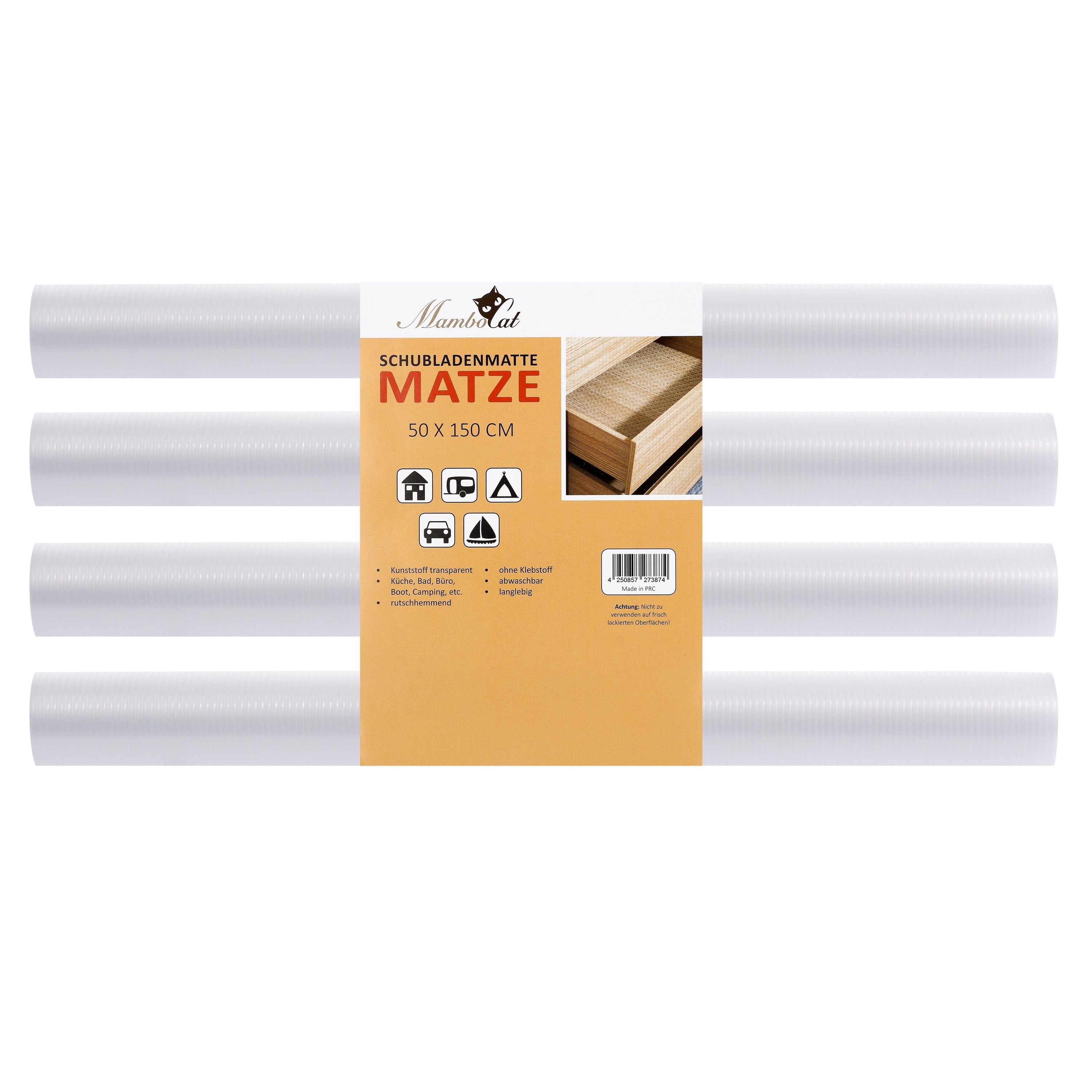 Schubladenmatte 4er Set Schubladenmatte Matze 50x150cm