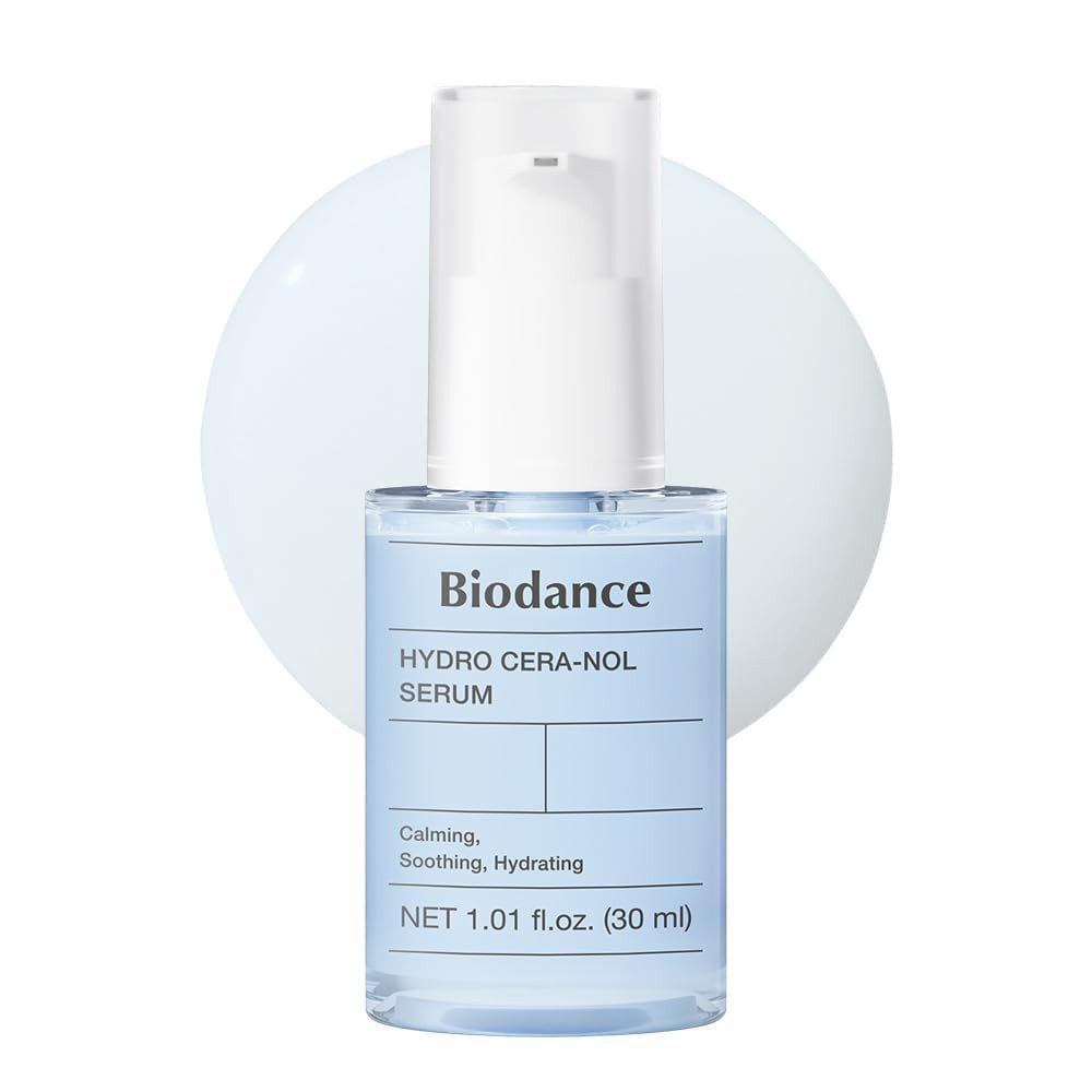 Biodance Gesichtsserum Hydro Cera-Nol Serum 30ml – feuchtigkeitsspendendes Serum mit 5% Panthenol, 5-fach Ceramiden & Hyaluronsäure – stärkt die Hautbarriere -, Hydro Cera-Nol Ampoule für empfindliche Haut