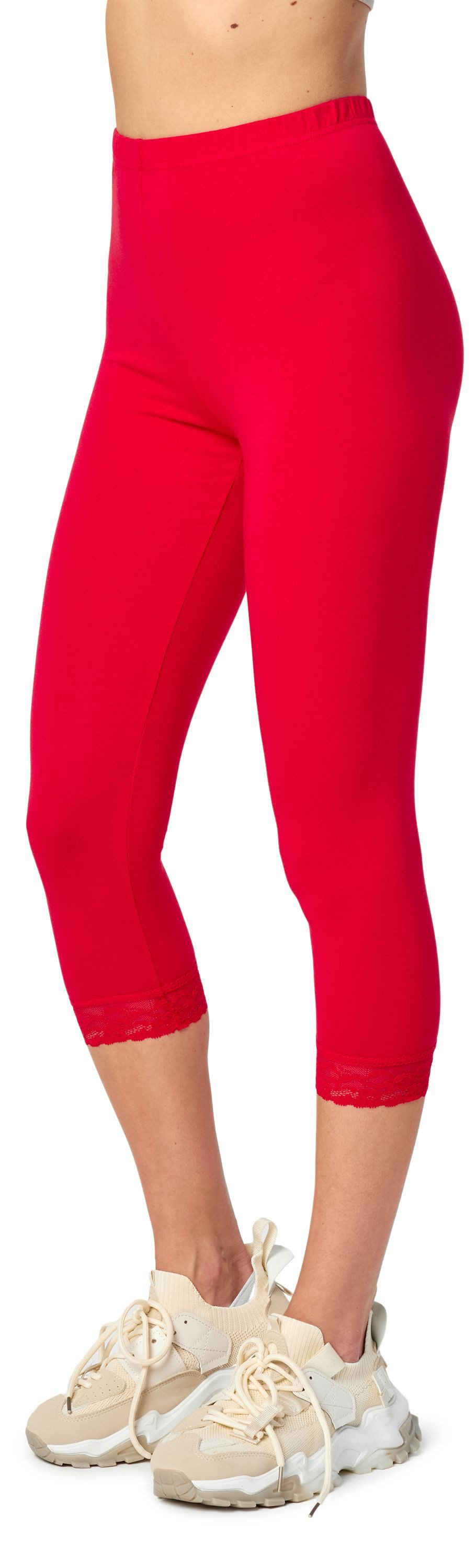 Merry Style Leggings Damen 3/4 Capri günstig online kaufen