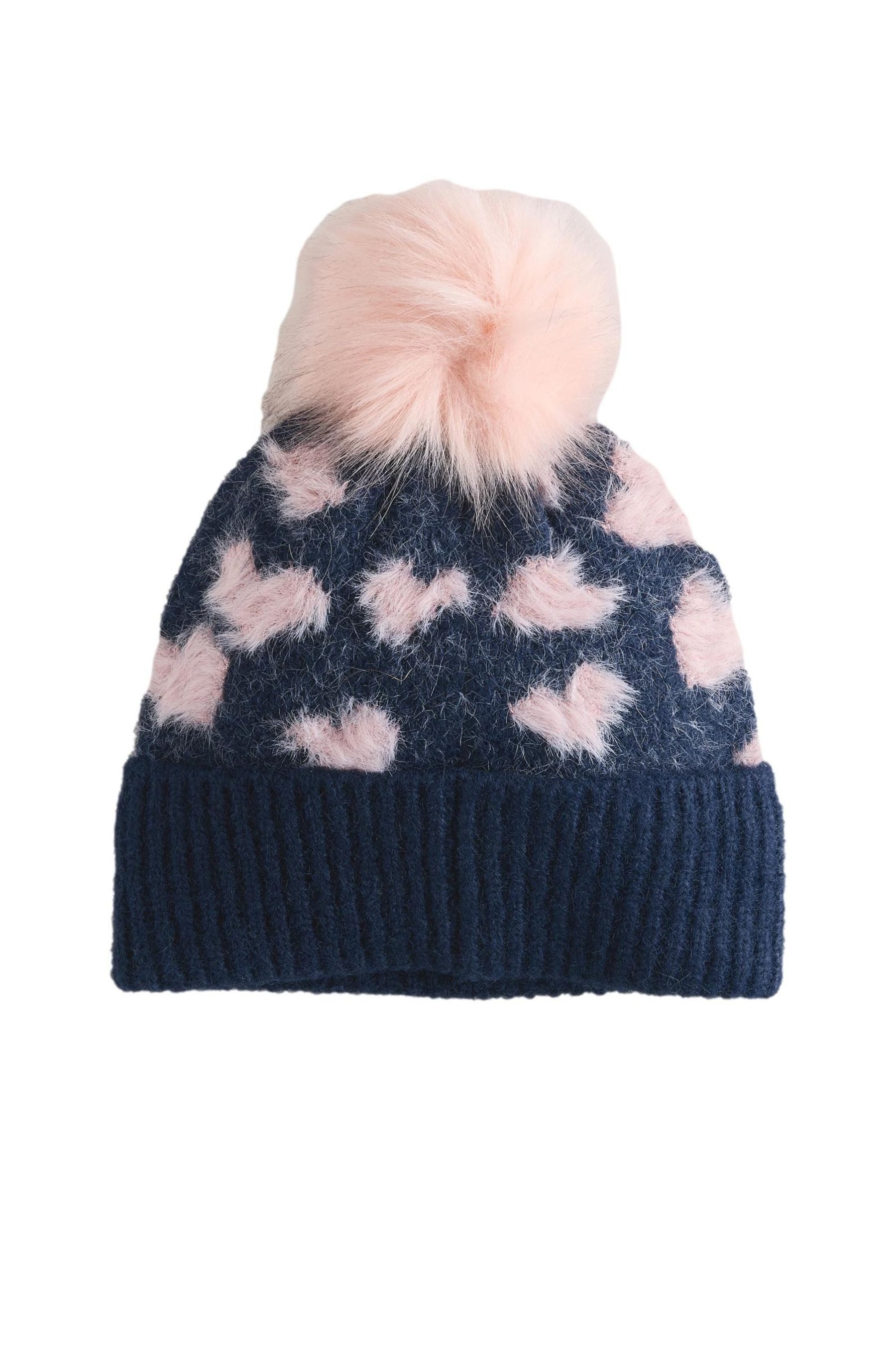 Next Strickmütze Strickmütze mit Bommel (1-St)