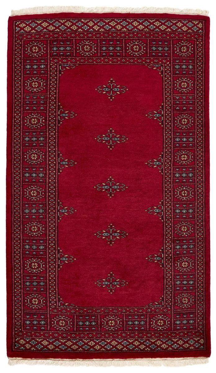 Orientteppich Pakistan Buchara 3ply 95x159 Handgeknüpfter Orientteppich, Nain Trading, rechteckig, Höhe: 8 mm