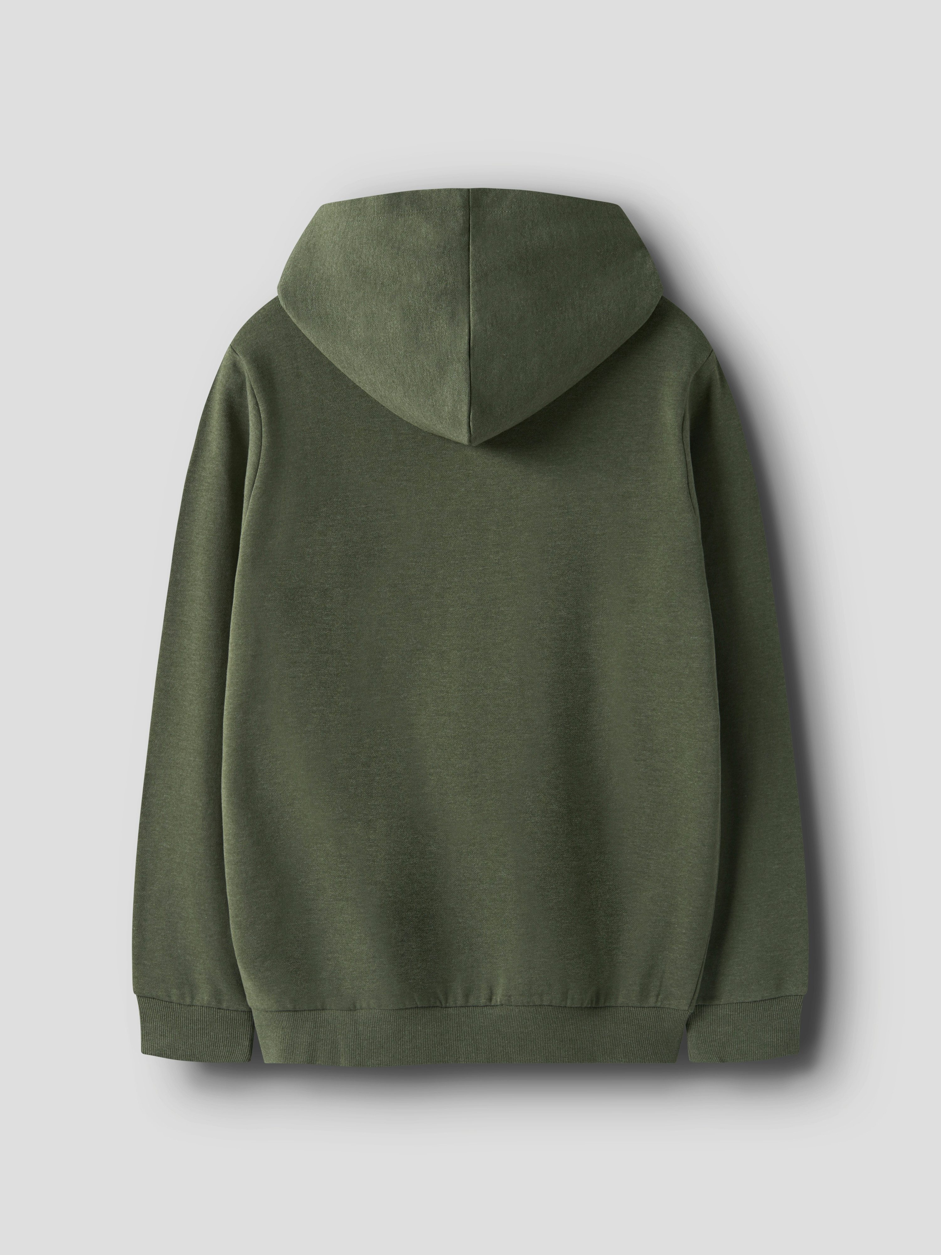 Name It Kapuzensweatjacke NKMVIMO LS SWEAT CARD BRU NOOS
