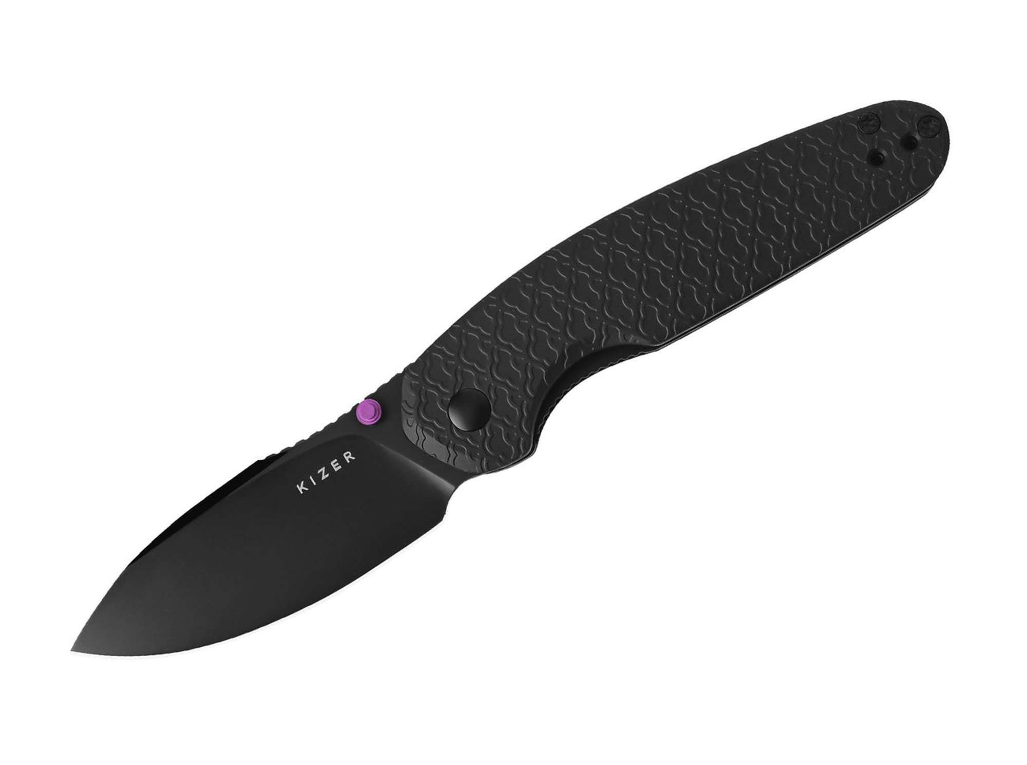Kizer Taschenmesser Kizer Meteora Nitro-V Aluminum All Black