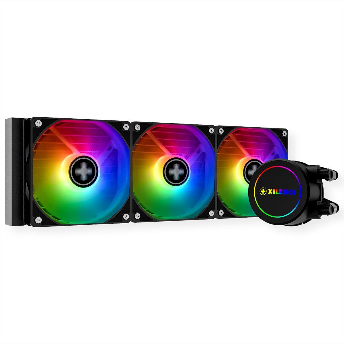 Xilence Computer-Kühler LQ360.ARGB AMD und Intel AiO 360mm Wasserkühlung, ARGB PWM, 400W TDP