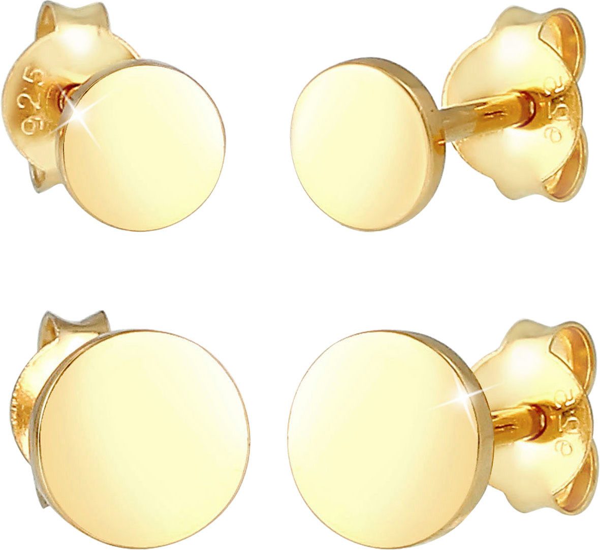 Elli Ohrstecker-Set Schmuck Geschenk Silber 925 Ohrringe (Set, 4-tlg) günstig online kaufen