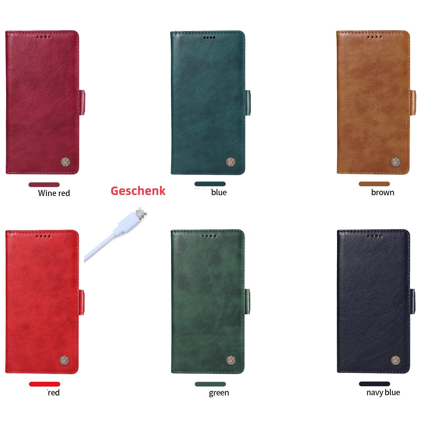 trends for living Handyhülle Leder Hülle Tasche Kartenschlitz für Sony Xperia 1 5 10 iii vi V IV