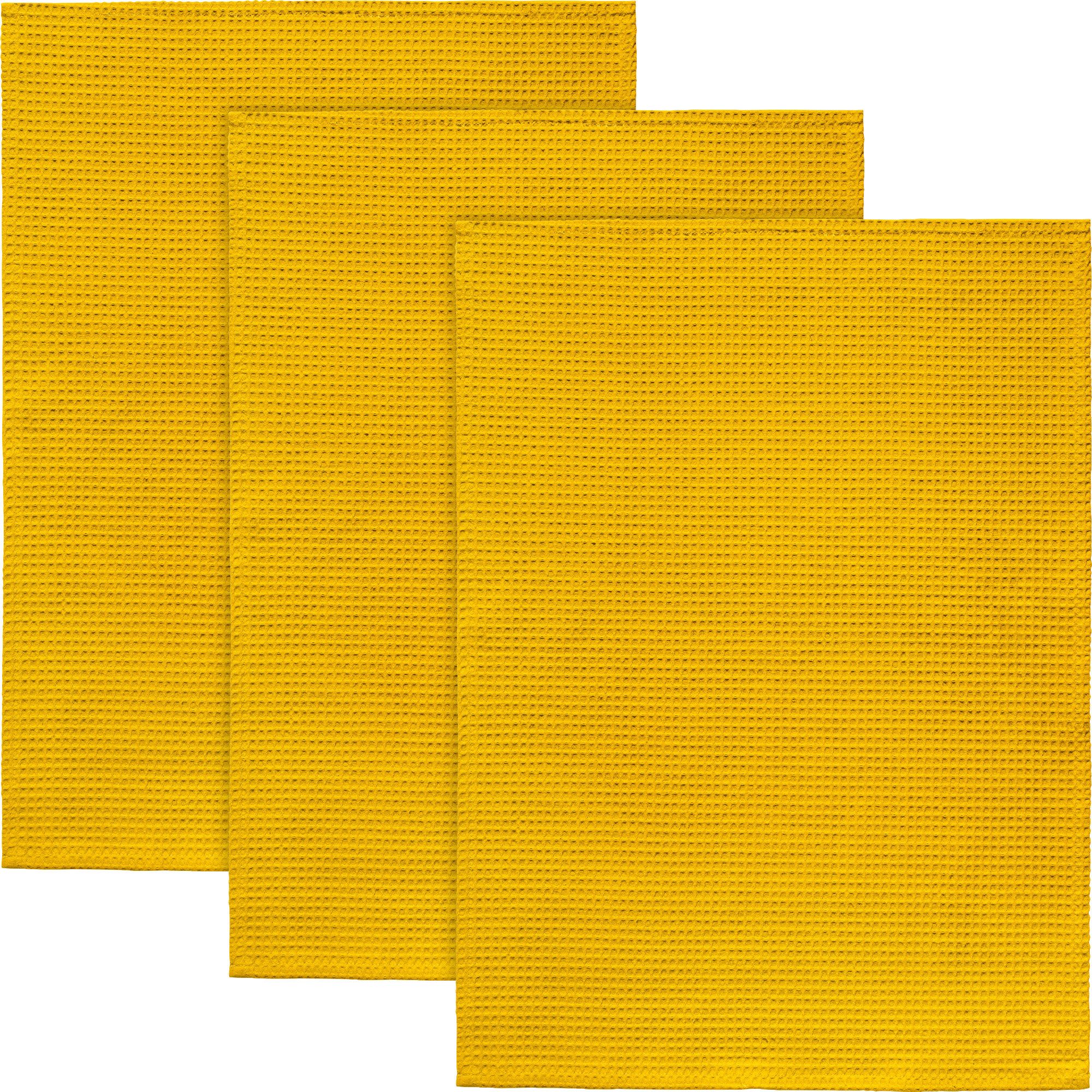 Erwin Müller Geschirrtuch Geschirrtuch 3er-Pack, Piqué Uni günstig online kaufen