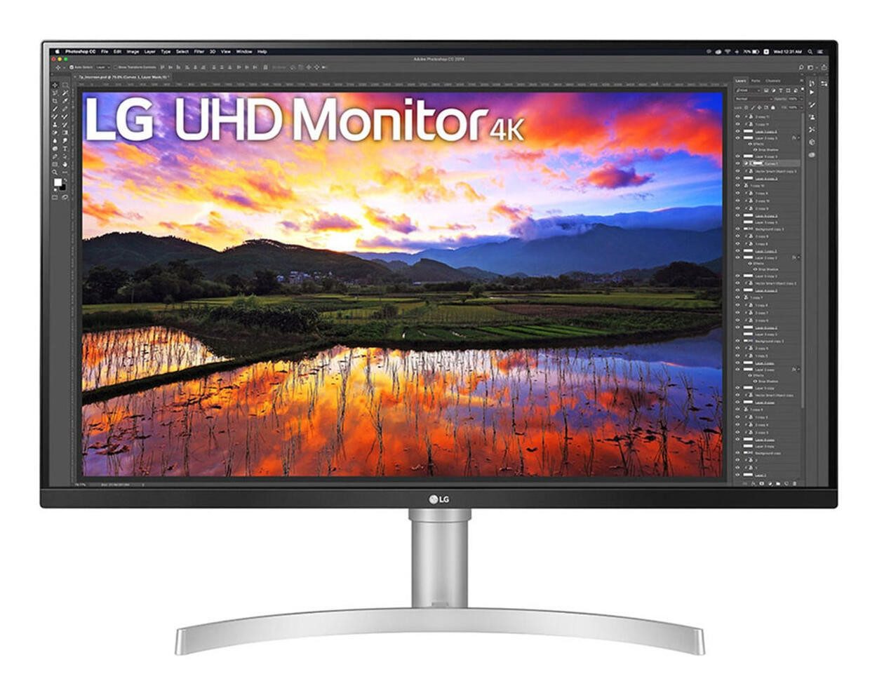 LG 32UN650K-W TFT-Monitor (3840 x 2160, 5 ms Reaktionszeit, 60 Hz, IPS Panel)