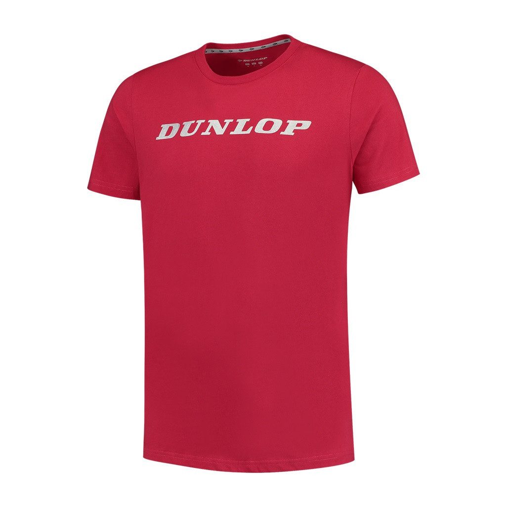 Dunlop T-Shirt Essentials Basic (Baumwolle) rot Herren