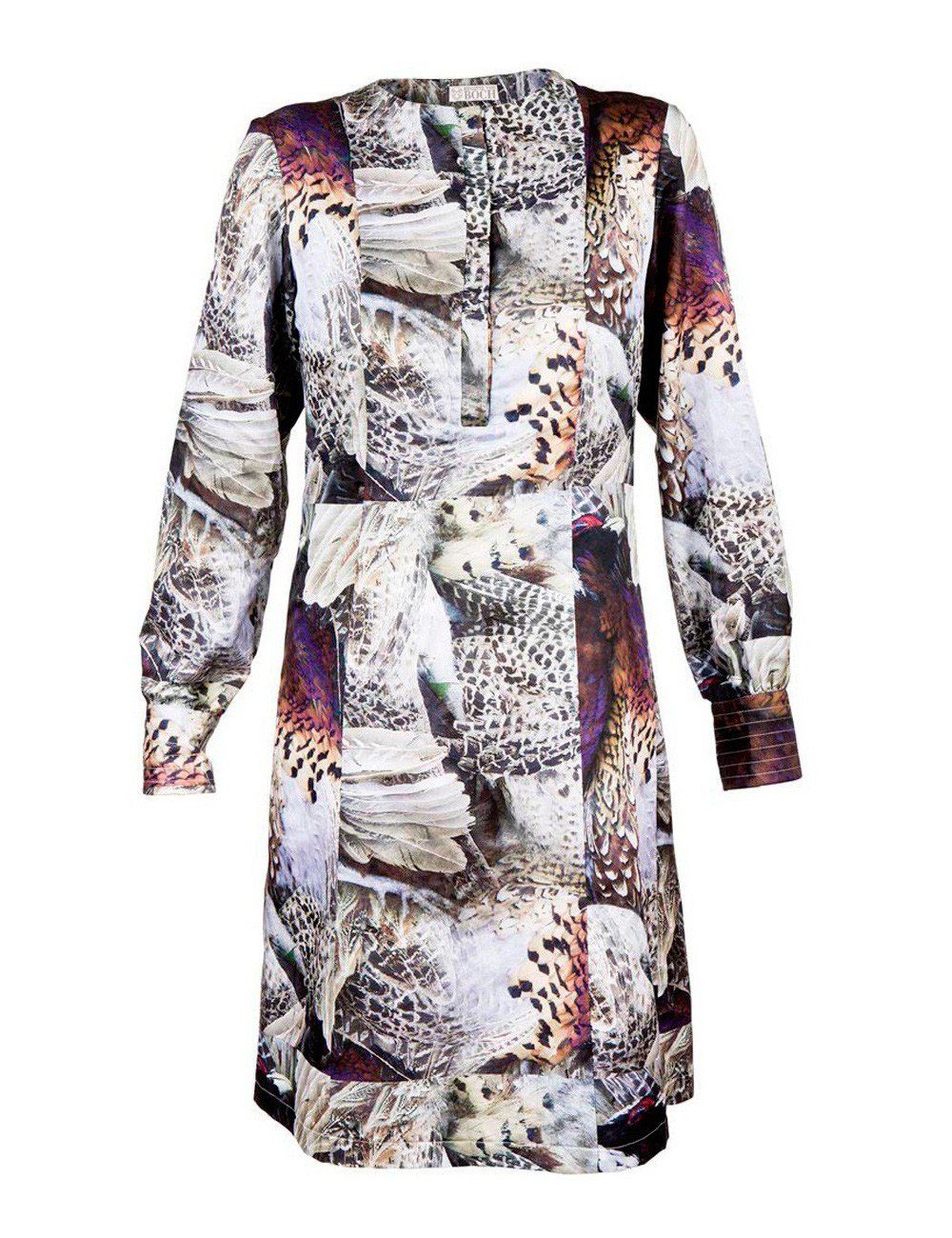 Hemdblusenkleid Eralis Print-Kleid