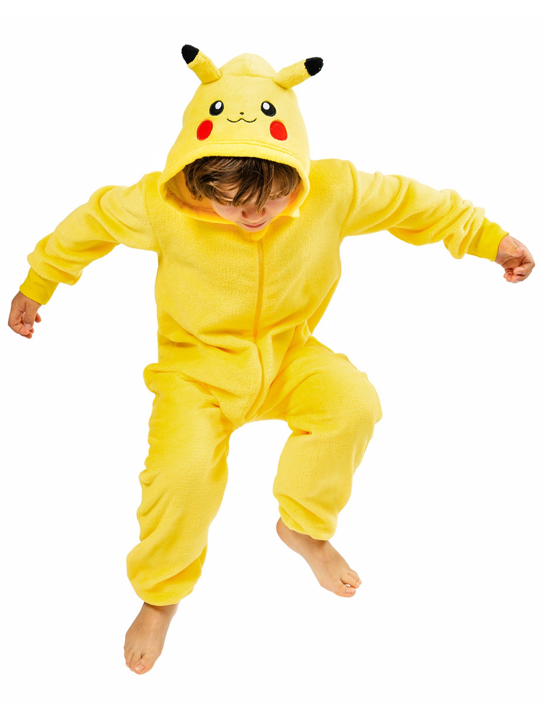 Riethmüller Kostüm Pokémon Kinderkostüm Pikachu Overall Gelb