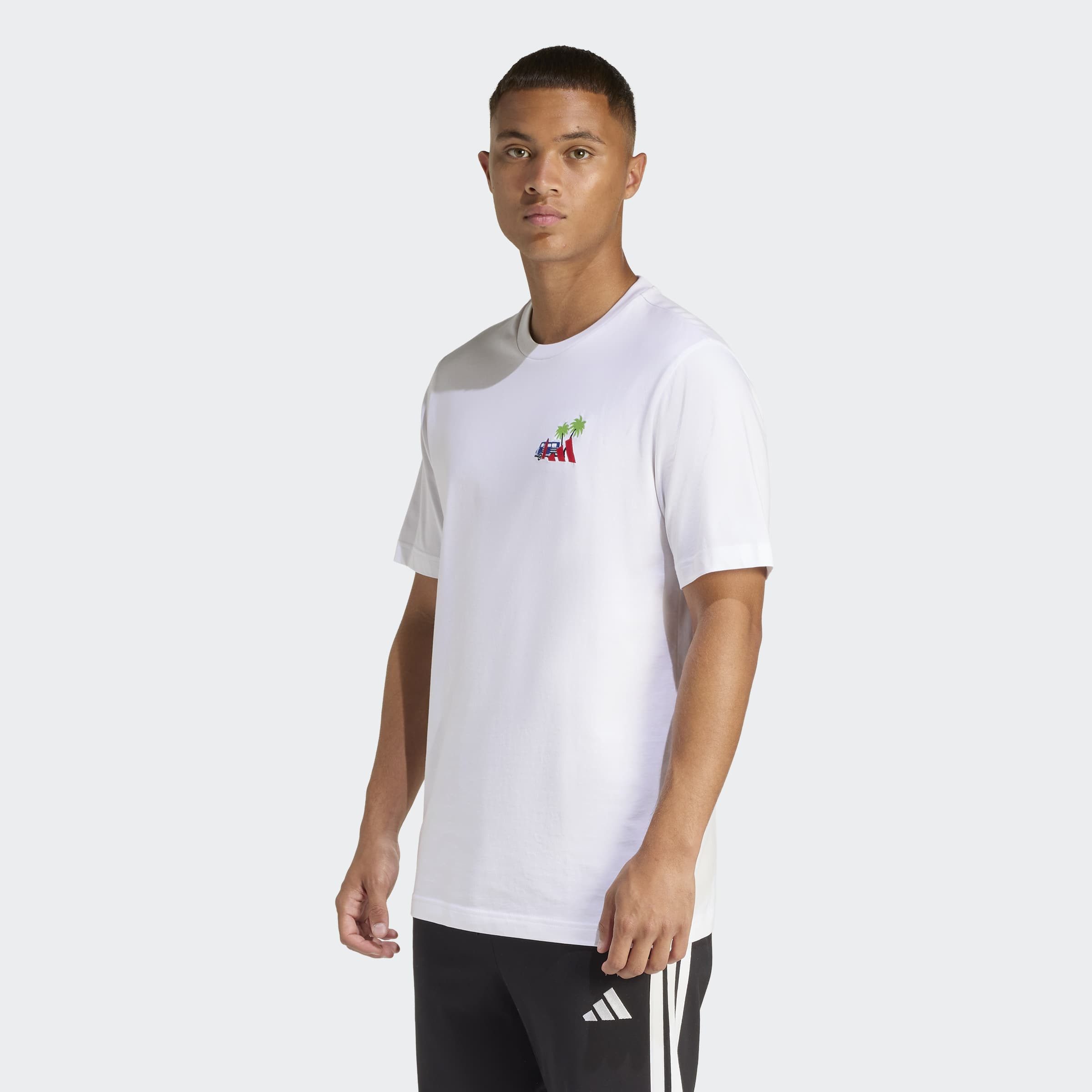 adidas Sportswear T-Shirt MINI EMBROIDERY SURFING GRAPHIC günstig online kaufen