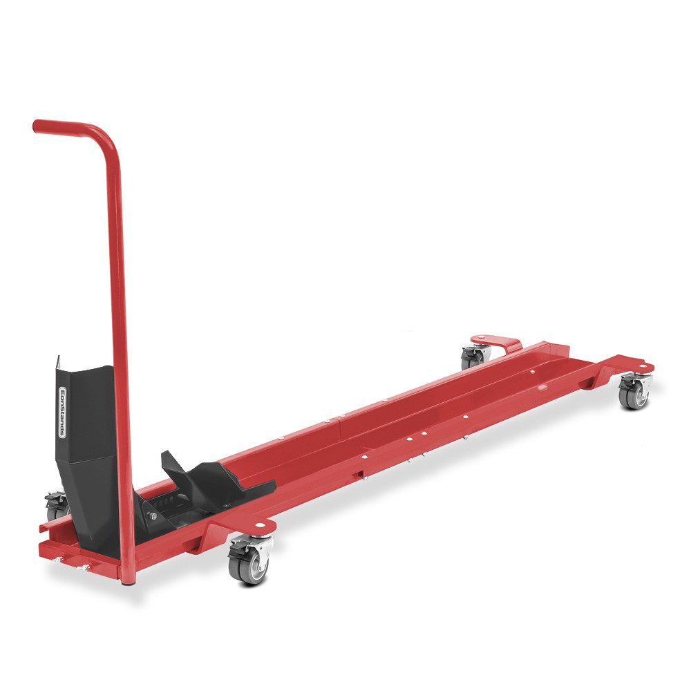 ConStands Rangierwagenheber Rangierschiene passend für Kawasaki Z 900 RS # Smart-Mover mit Wippe r