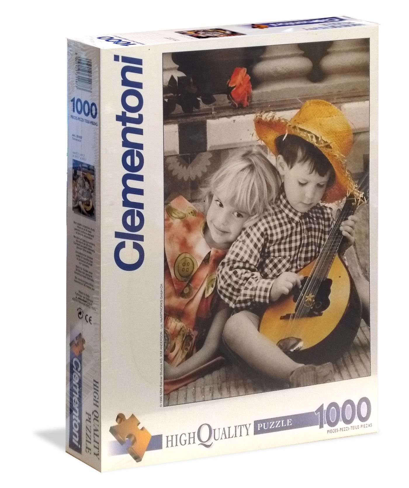 Clementoni® Puzzle Puzzle - Motiv Kim Anderson »Mädchen & Junge« (1000 Teile), 1000 Puzzleteile